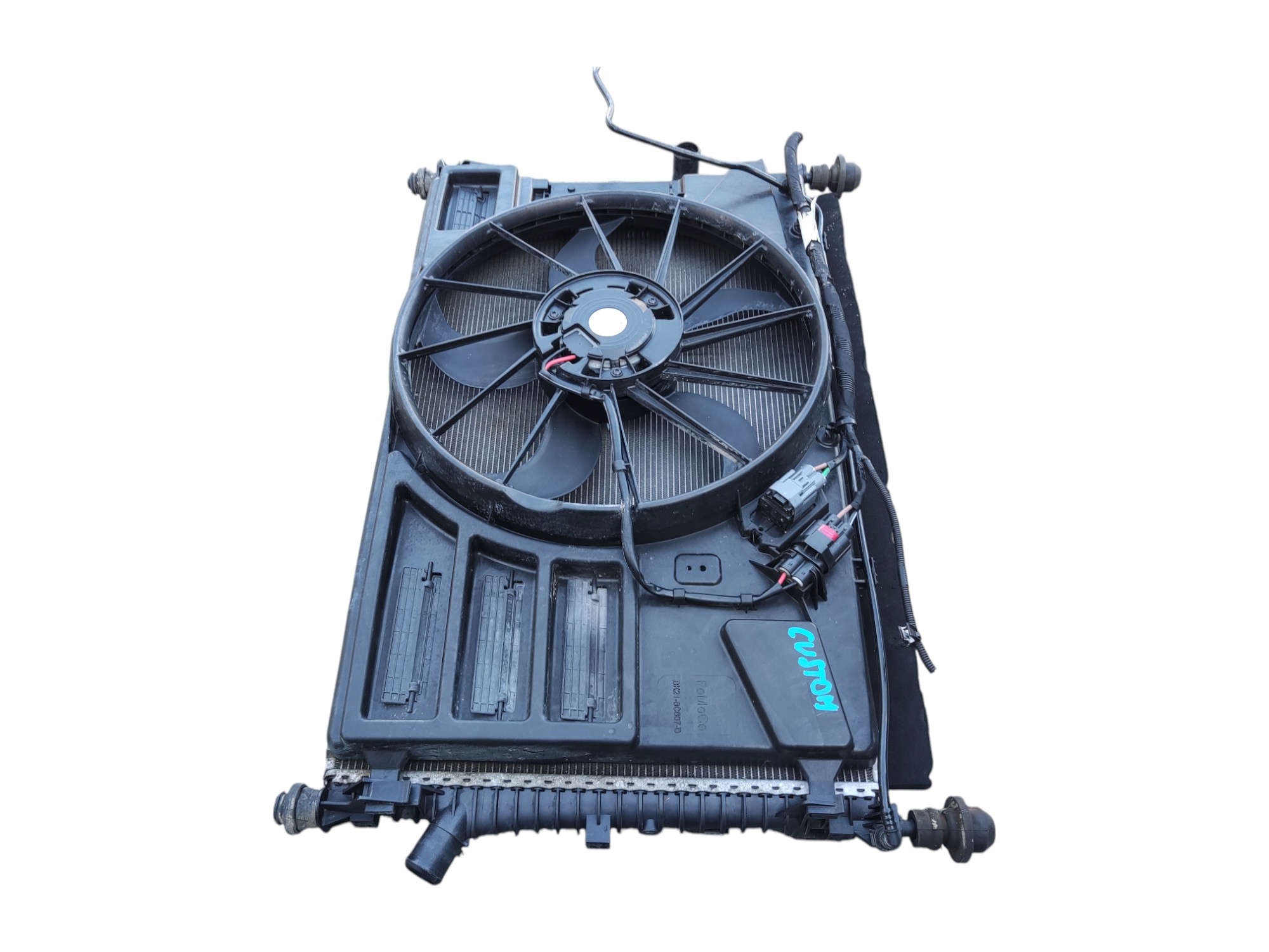 CHLADICE VENTILATOR FORD TRANSIT CUSTOM MK1 2.0 TDCI 2017-2023 LIFT