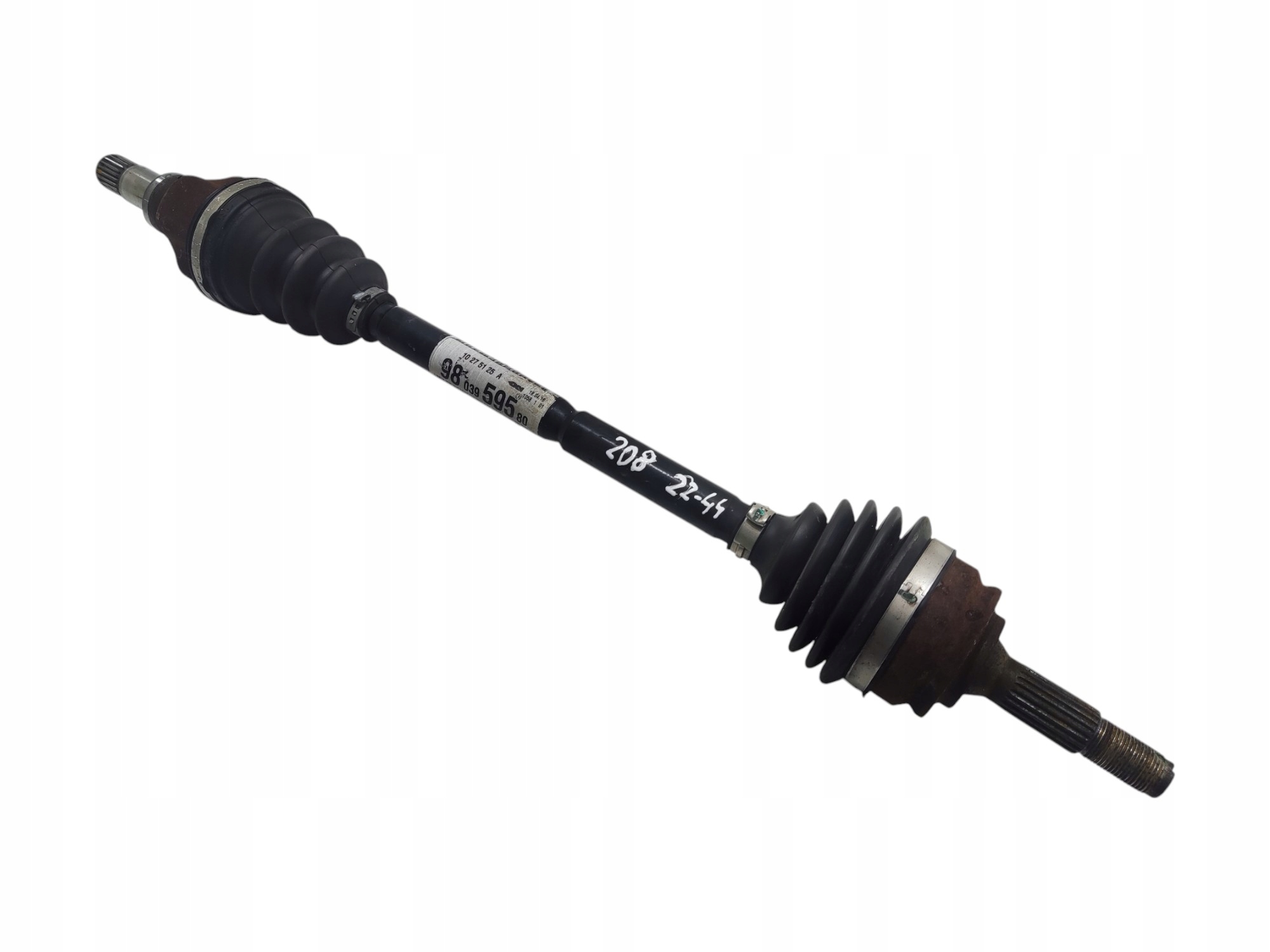 LAVA PREDNA POLOOS PEUGEOT 208 I 1.2 VTI 2012-2019 9803959580