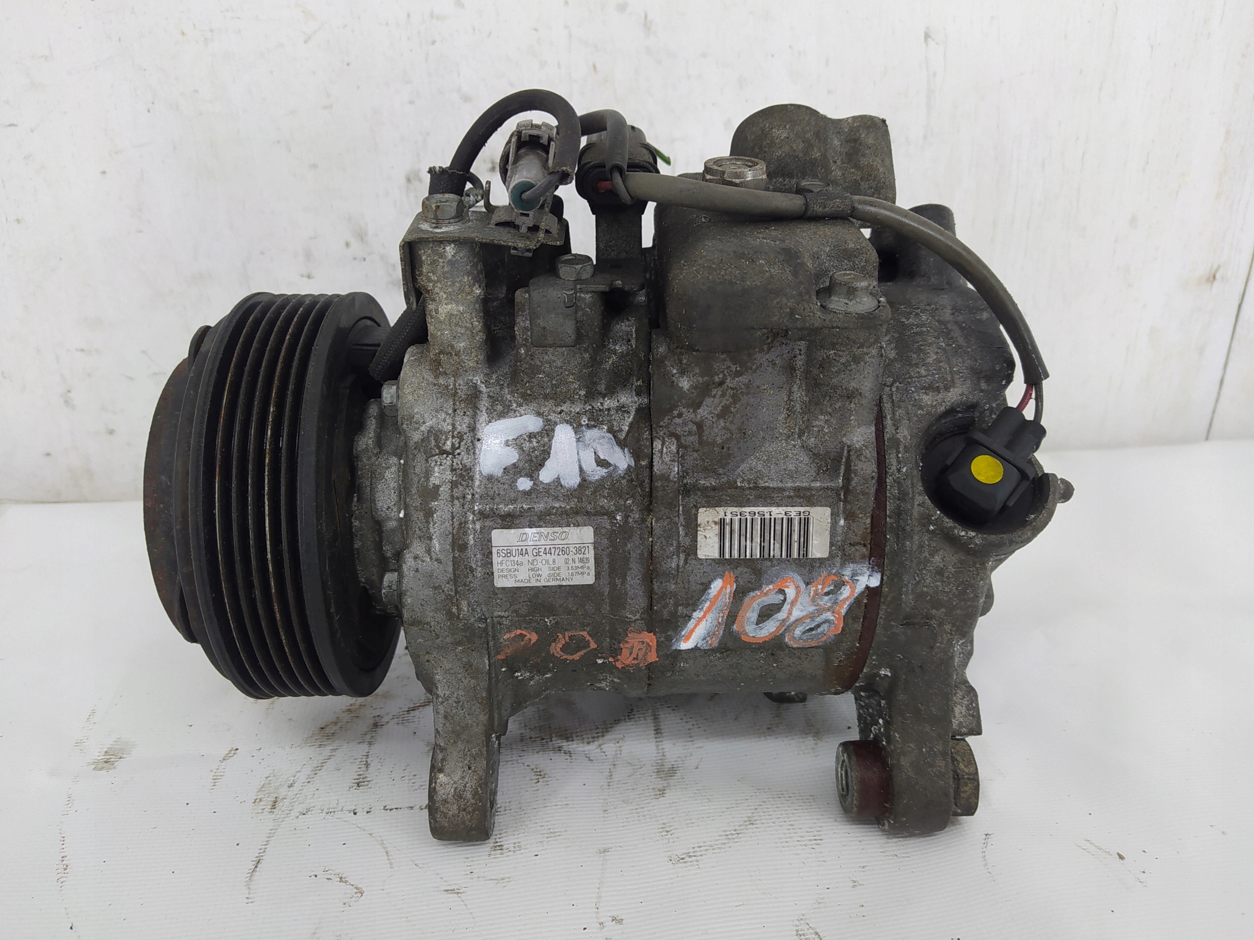 BMW F10 F11 2.0 D KOMPRESOR KLIMATIZACIE 447260-3821