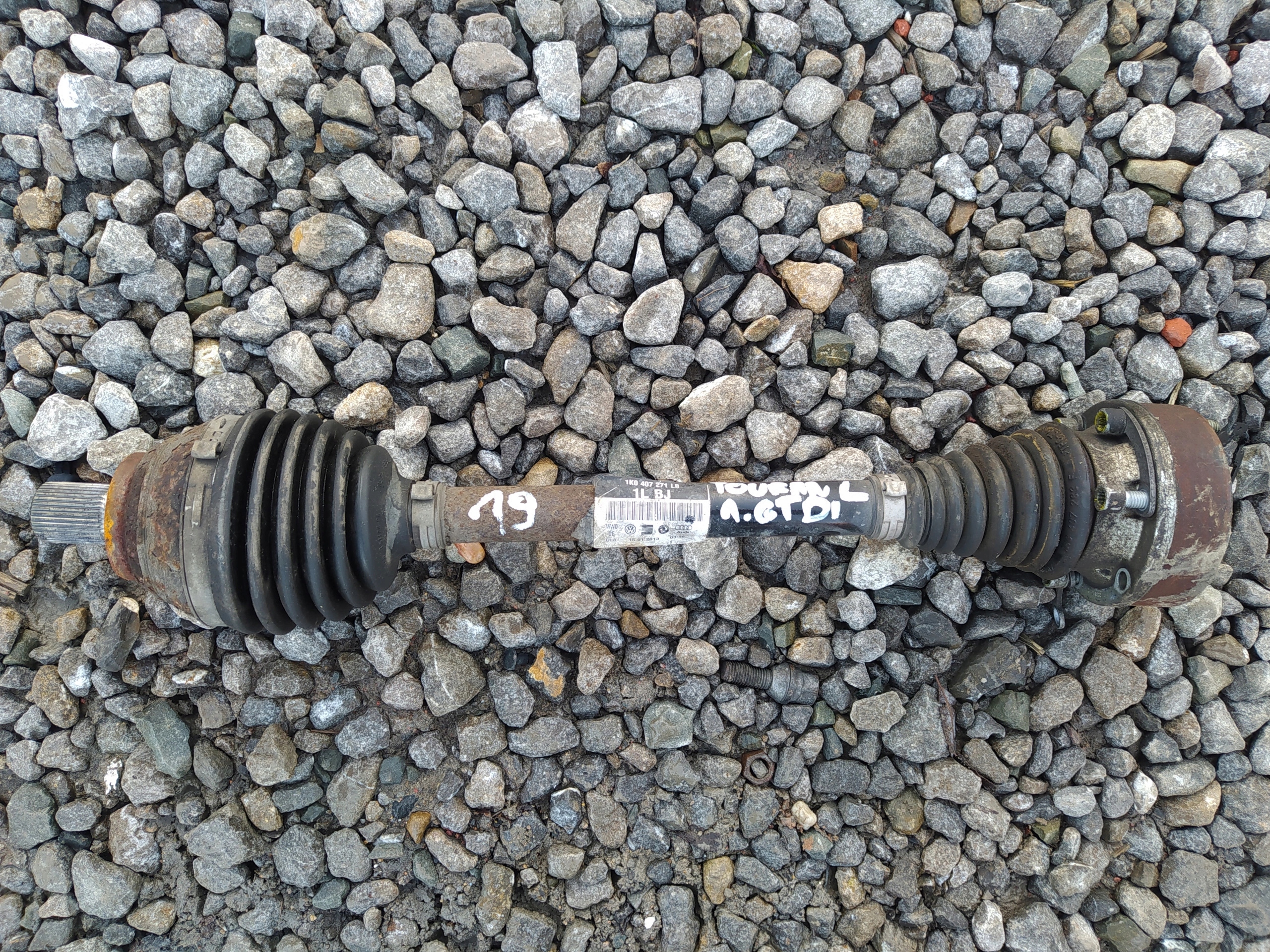 VW TOURAN LIFT 1.6 TDI LAVA POLOOS 1K0407271LB