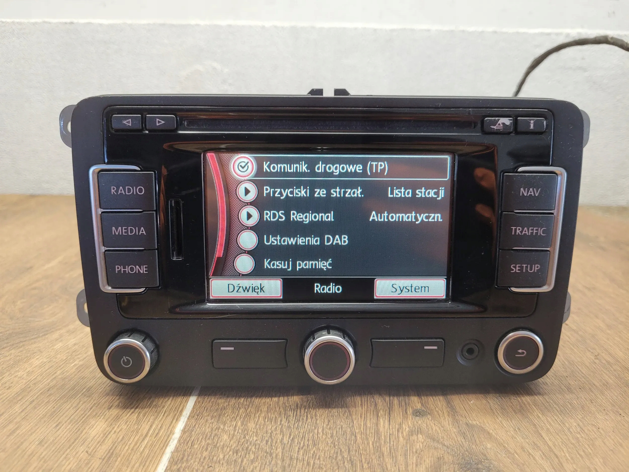 Volkswagen Sharan PASSAT 3C0035279M RADIO NAVIGACIA RNS315