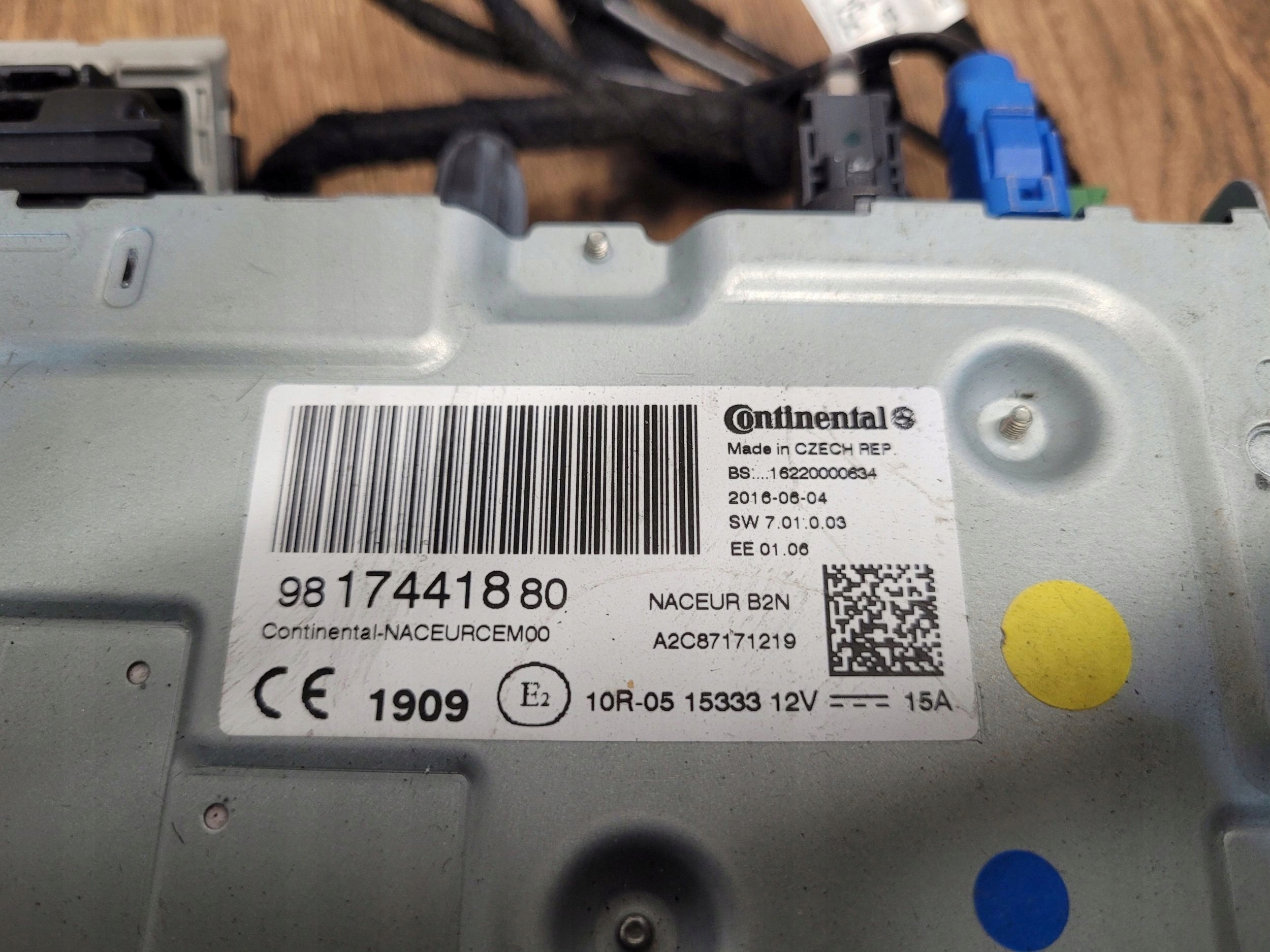 Citroen DS5 9817441780 RADIO NAVIGACIA