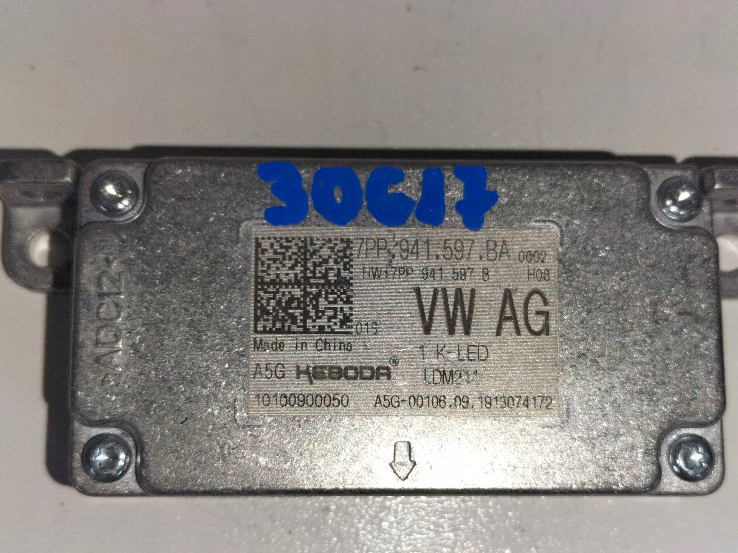 MENIČ NAPÄTIA MODUL LED VW SKODA SEAT PORSCHE