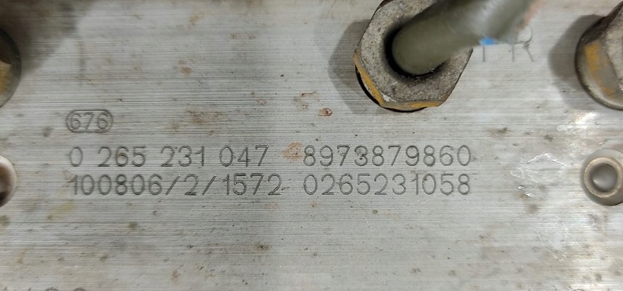 RIADIACA JEDNOTKA KOCKA ABS ISUZU D-MAX I 3.0 TD 8973879860 0265231047 2002-2011