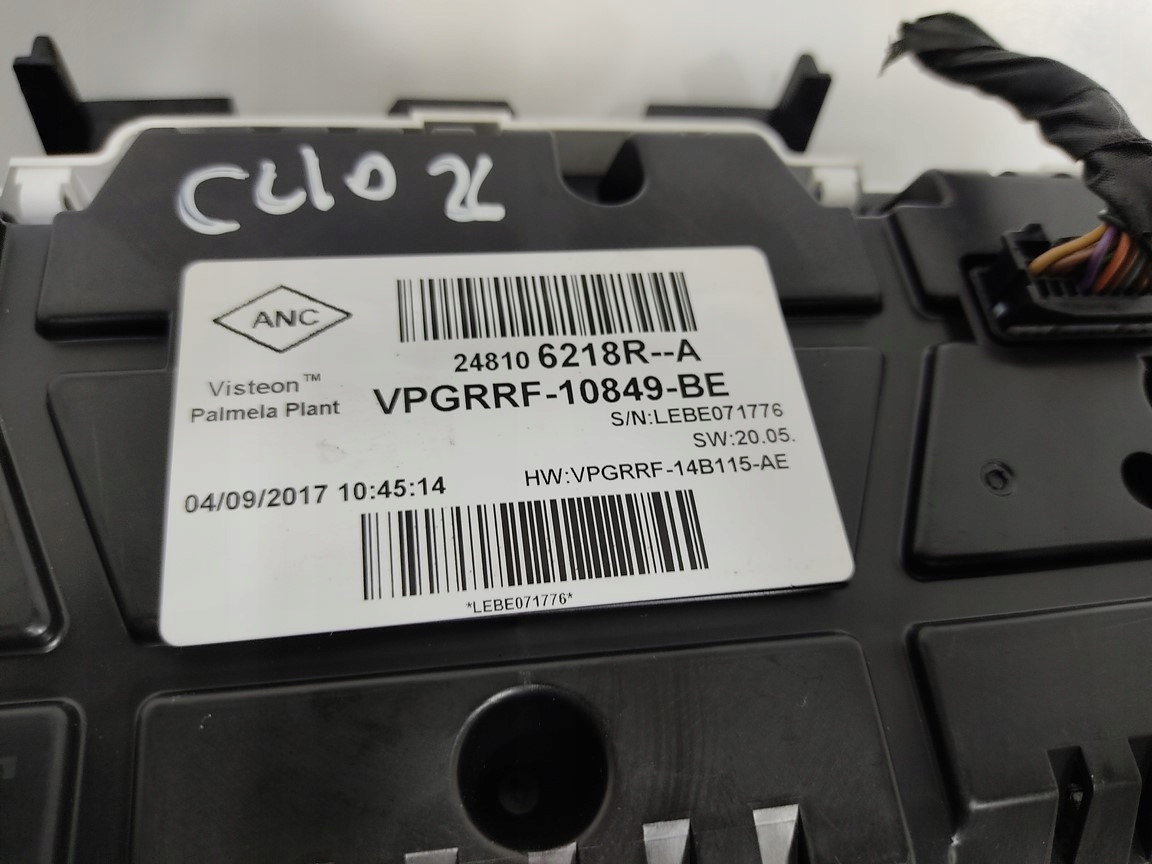 TACHOMETER BUDIKY RENAULT CLIO IV 1.5 DCI 248106218R 2016-2019 LIFT EUROPA