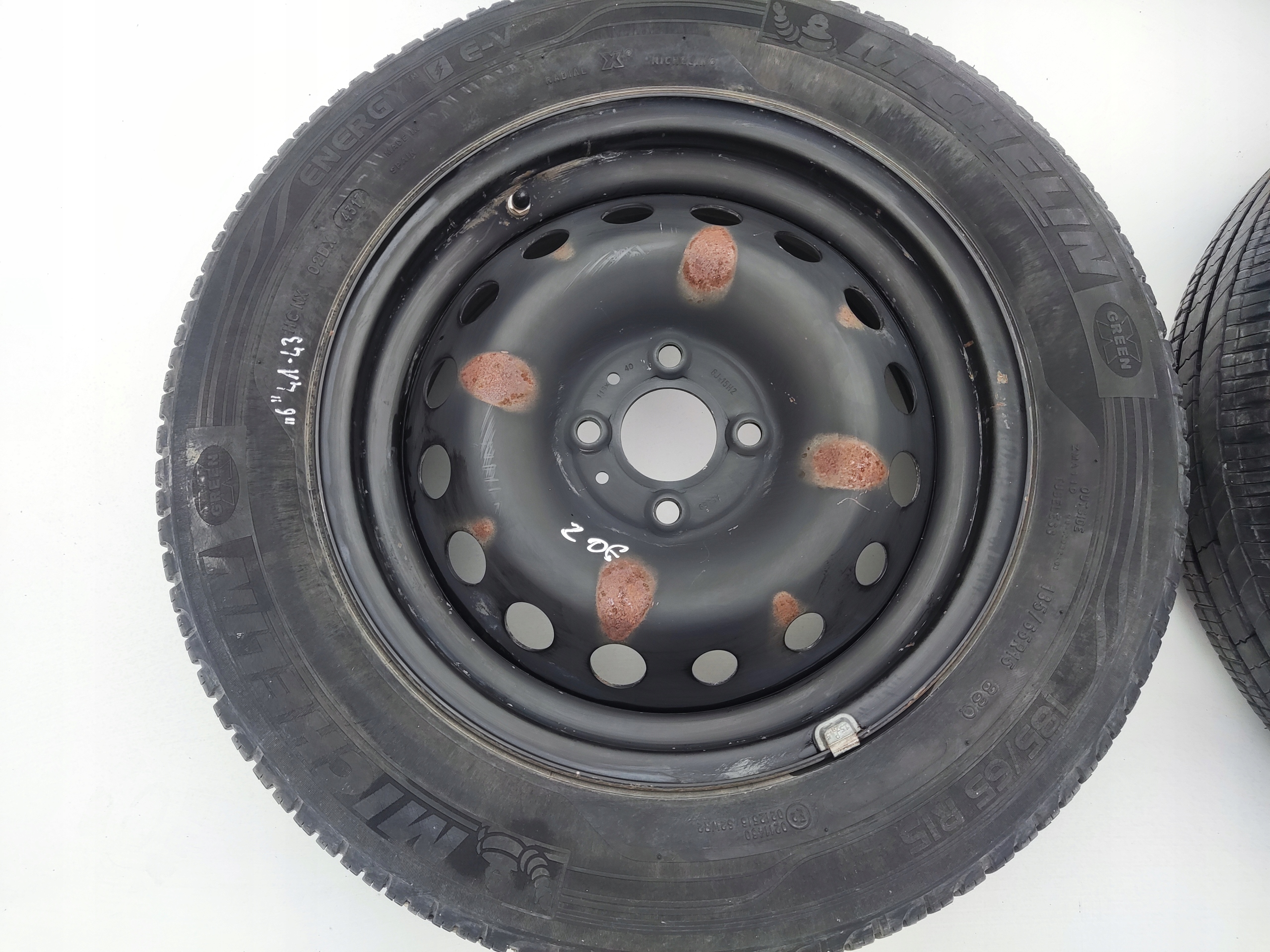 KOŁA PNEUMATIKY MICHELIN LETNIE KOLESA PLECHOVE DISKY 15 RENAULT ZOE I 15 ET40 4×100