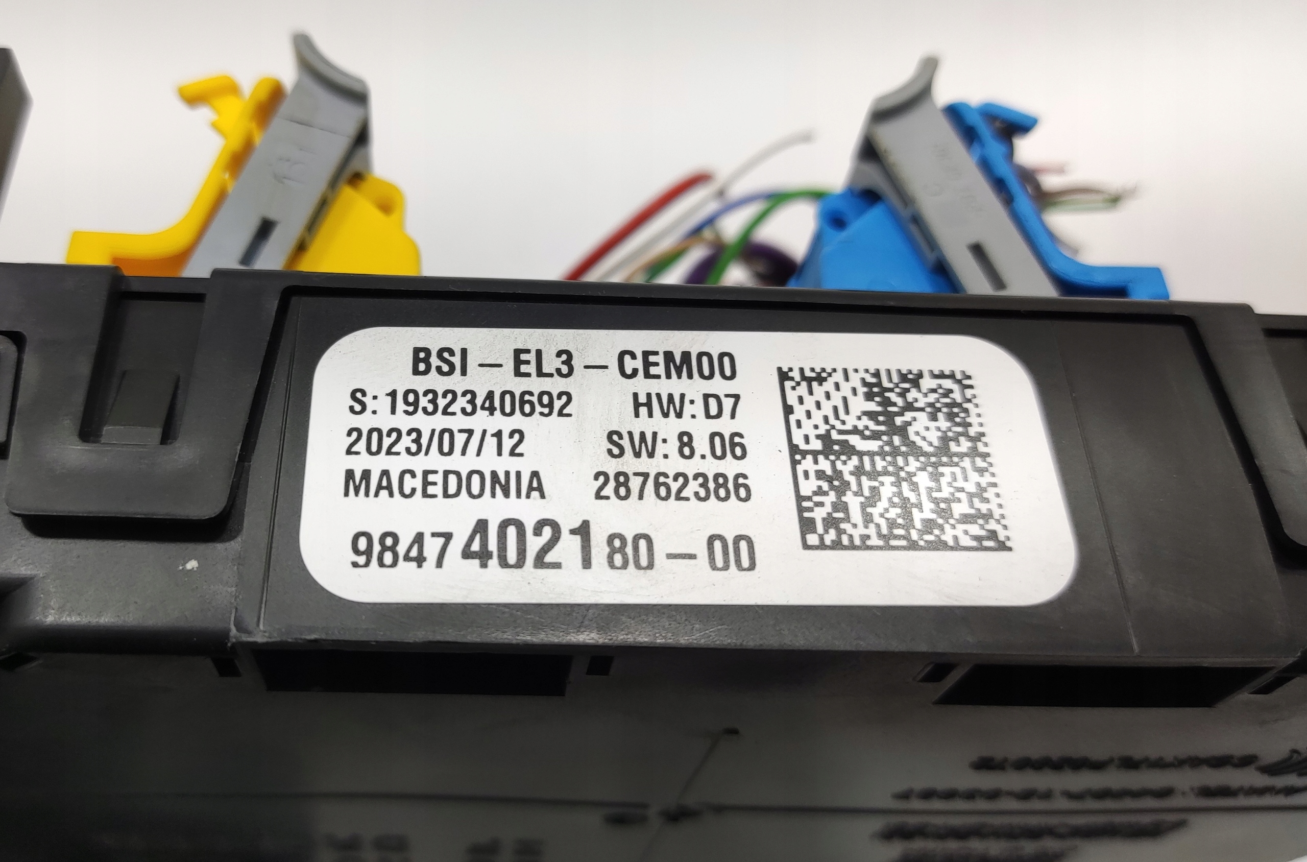 MODUL BSI POISTKOVA SKRINKA CITROEN C3 III 2020-2024 LIFT 9847402180