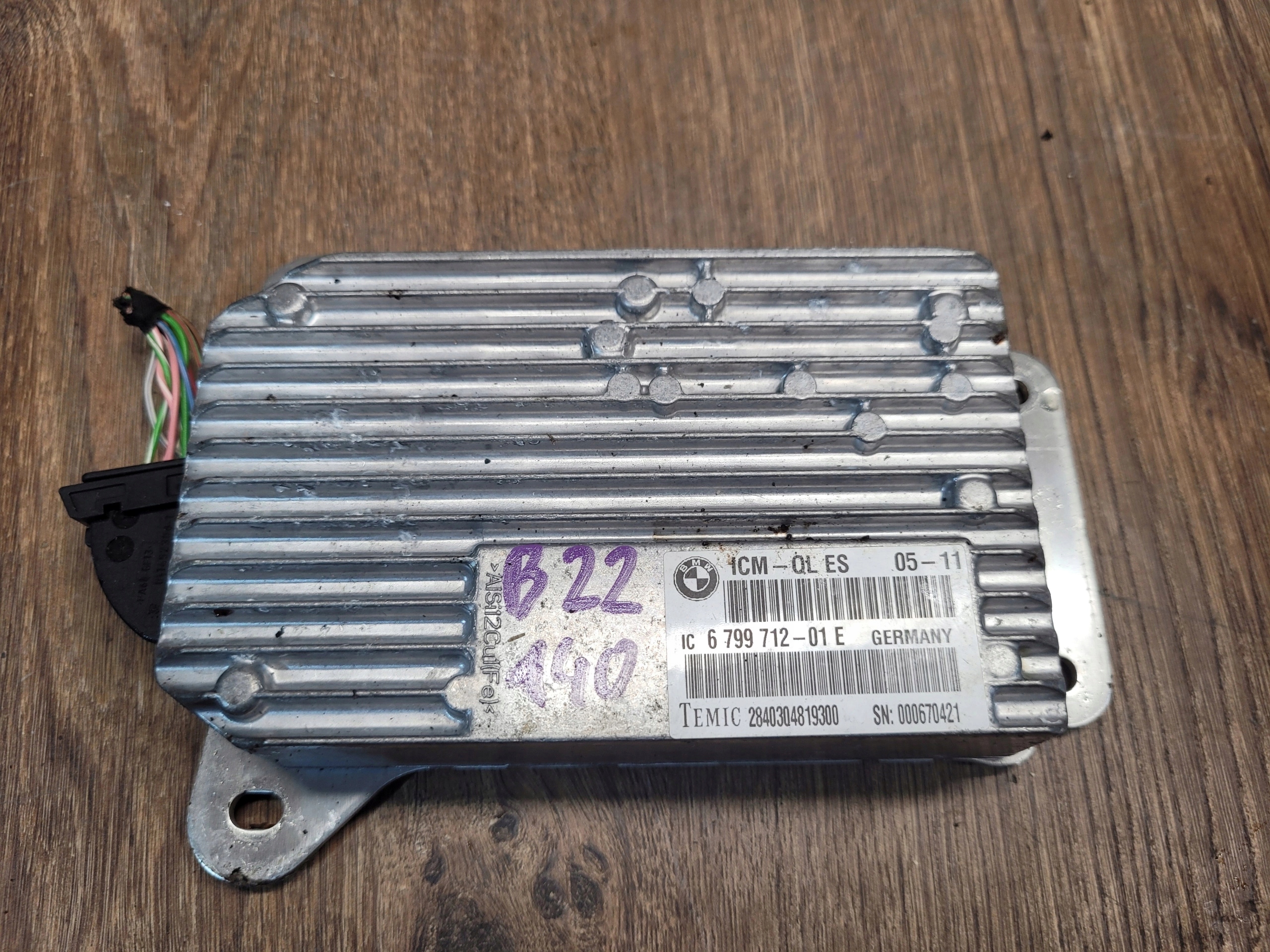 BMW F10 F11 MODUL ICM 6799712