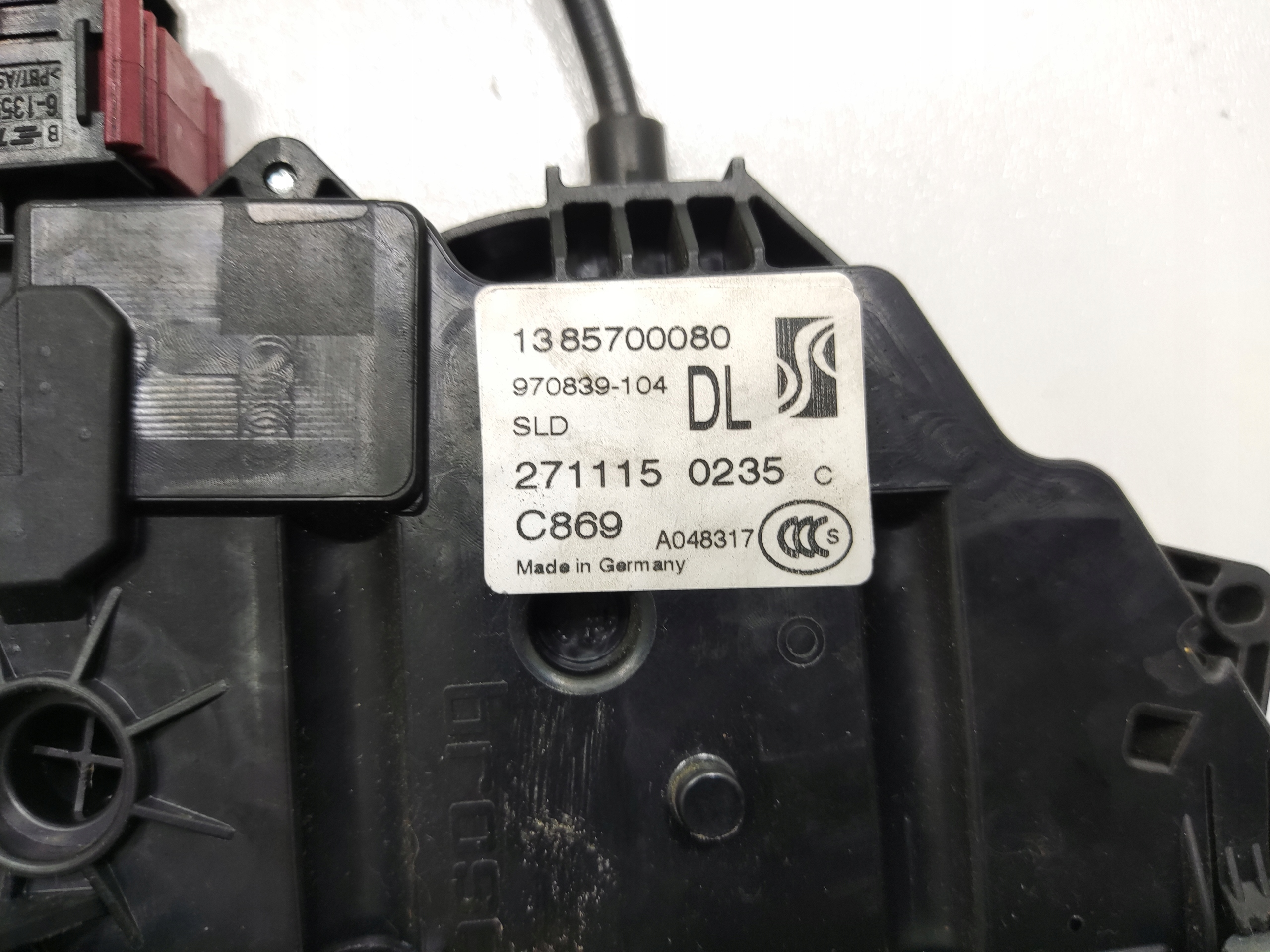 ZAMOK PRAVYCH POSUVNYCH DVERI FIAT DUCATO JUMPER BOXER III 1385700080 06-14