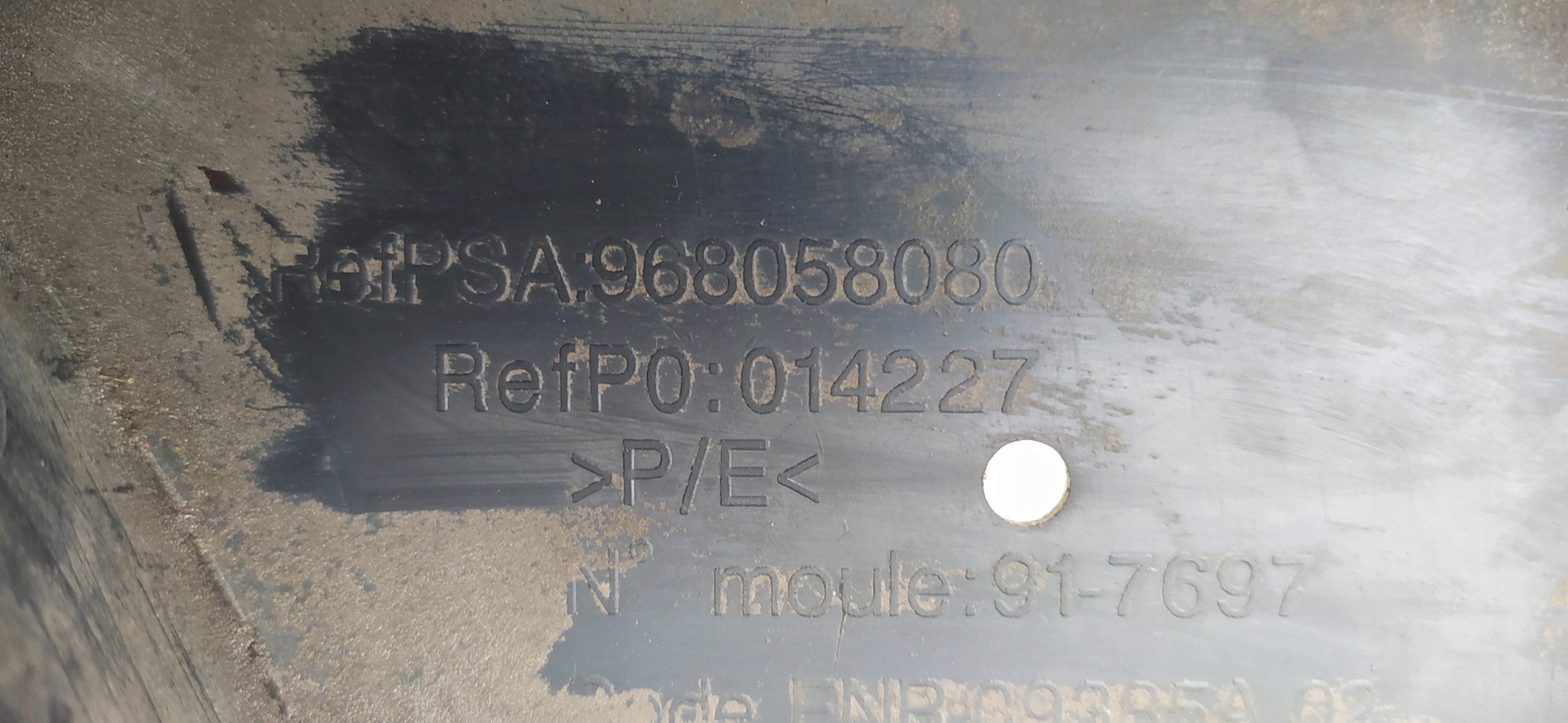 PEUGEOT PARTNER 3 CITROEN BERLINGO III SPODNA VÝSTUHA PREDNÉHO NÁRAZNÍKA 968058