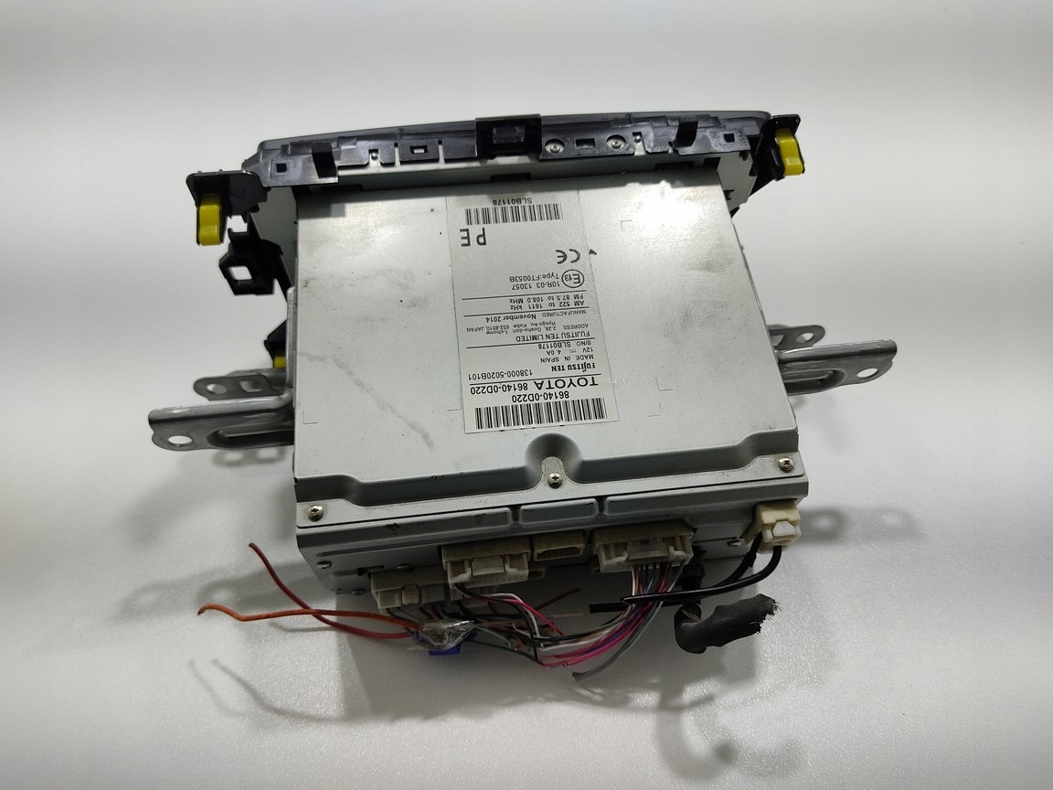RADIO NAVIGACIA TOYOTA YARIS III 86140-0D220 2011-2014