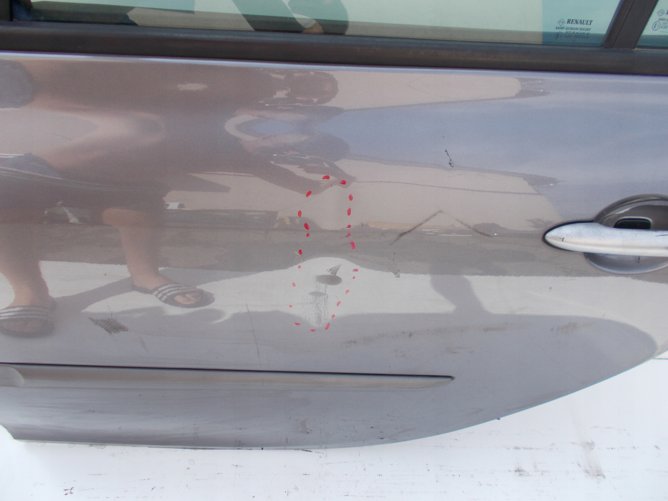 ĽAVÉ ZADNÉ DVERE RENAULT CLIO III HB 05-