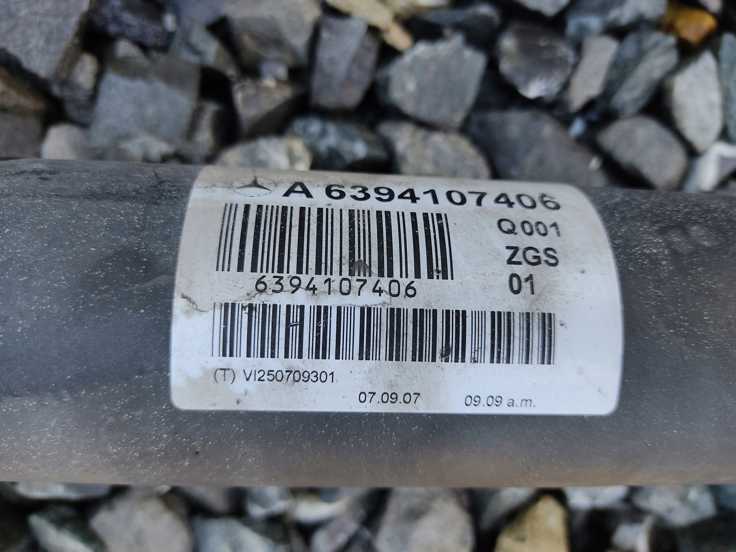 PREDNY KARDAN MERCEDES VITO W639 2.2 CDI 4X4 A6394107406 LONG 2003-09