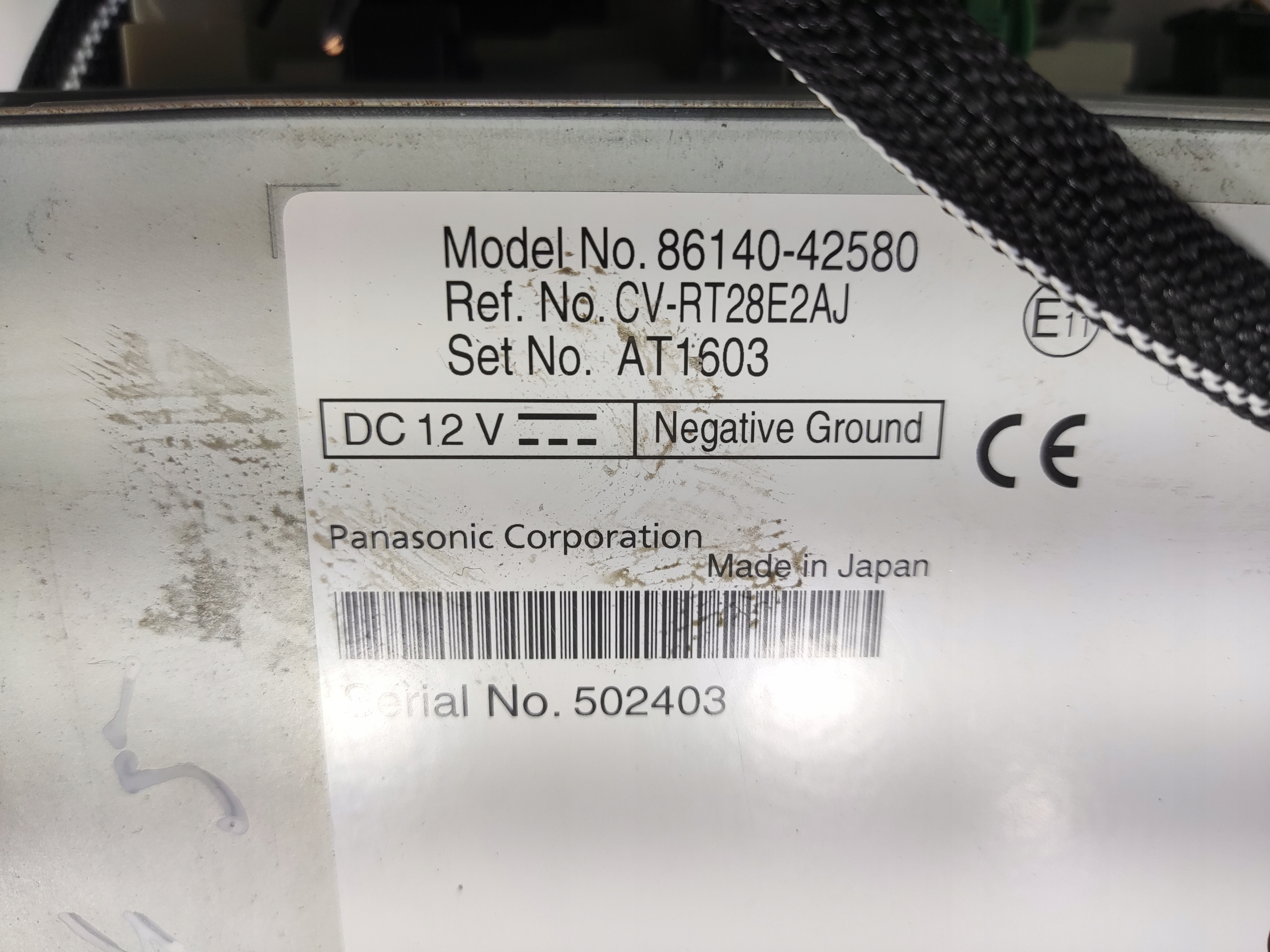 DISPLEJ RADIA NAVIGACIE TOYOTA RAV4 V 86140-42580 2019-2024