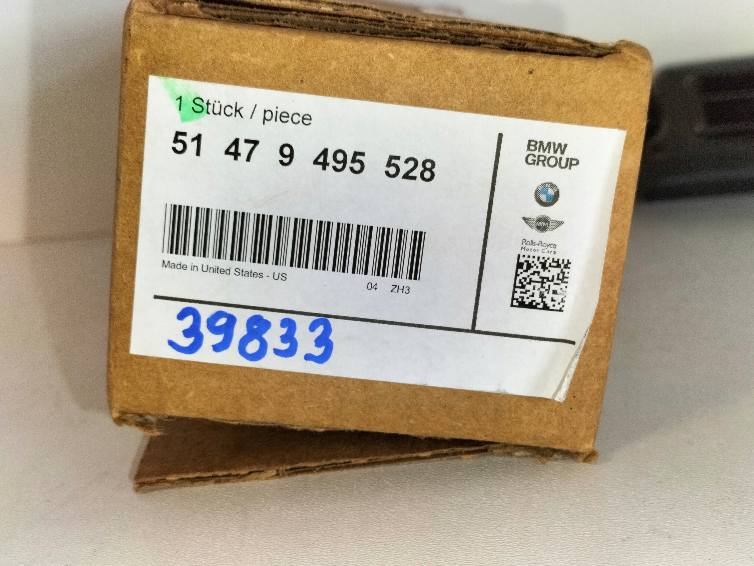 KRYT PORTU ZÁSUVKY USB KUFRA PRAVA BMW X7 G07 19-