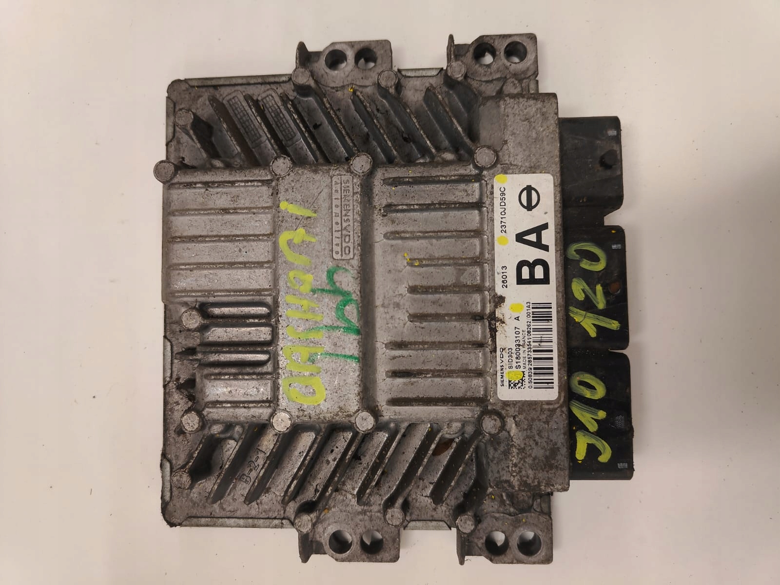 Nissan QASHQAI S180033107A RIADIACA JEDNOTKA MOTORA