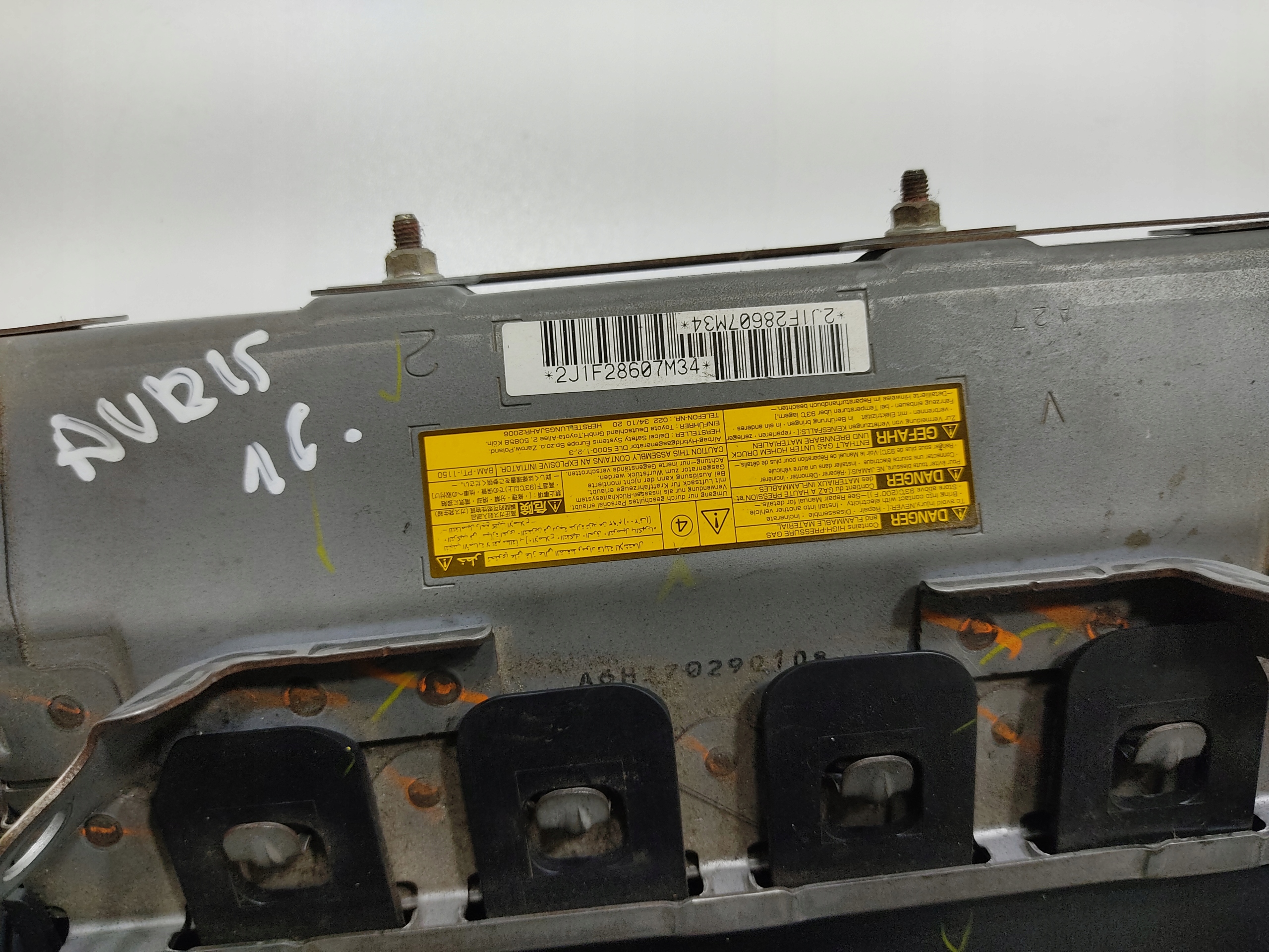 KOLENNY AIRBAG AIR-BAG TOYOTA AURIS I E15 2006-2009 EUROPA