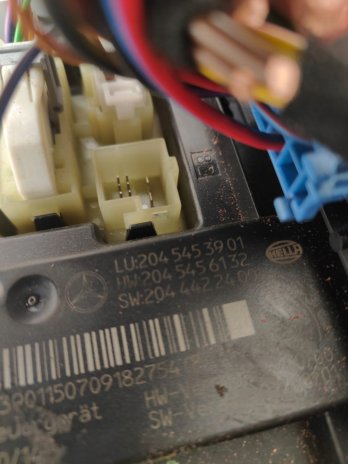 MERCEDES w204 c klasa oe 2045453901 MODUL SAM