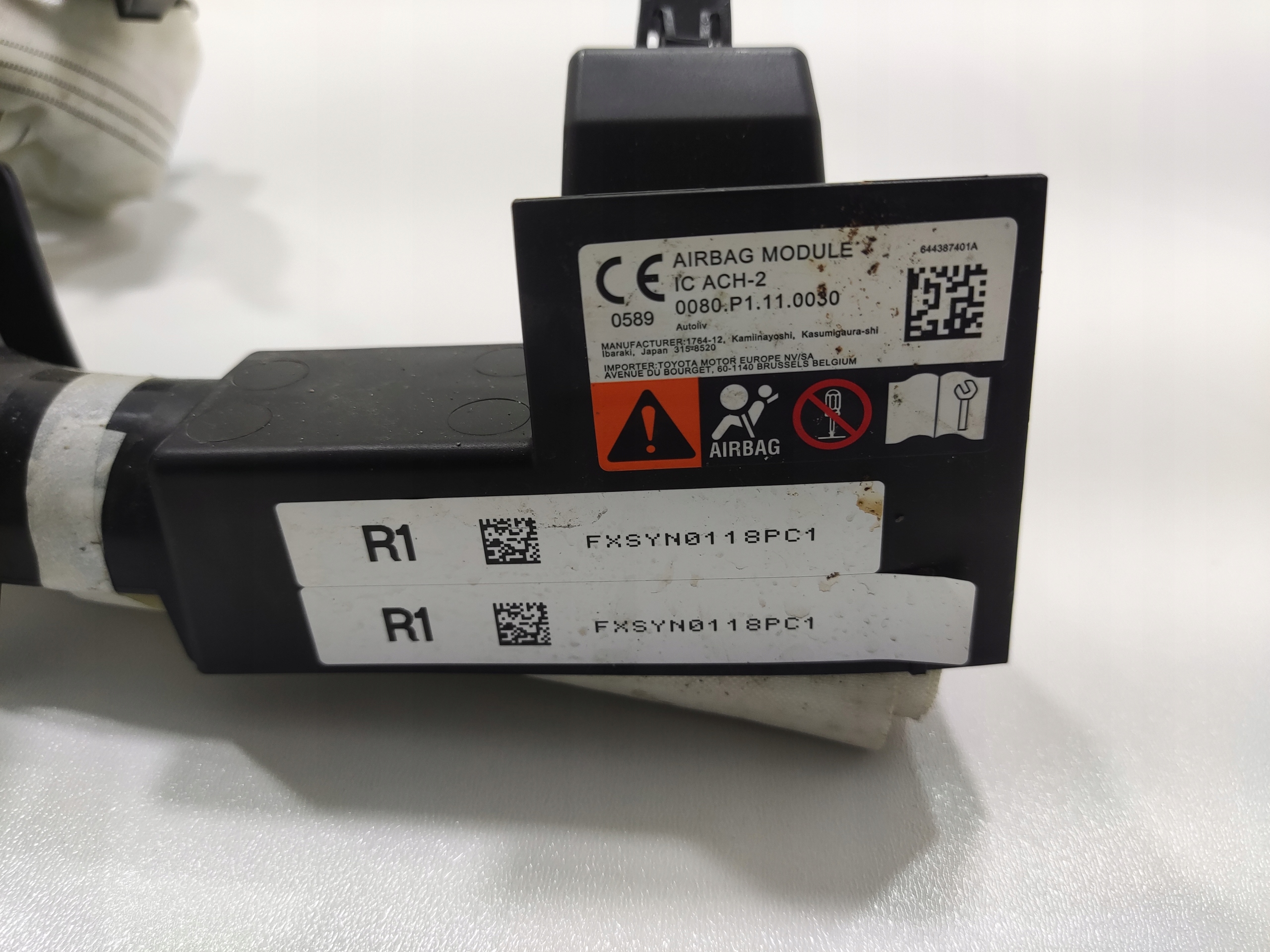 PRAVY STRESNY AIRBAG AIR-BAG TOYOTA RAV4 V 2019-2024