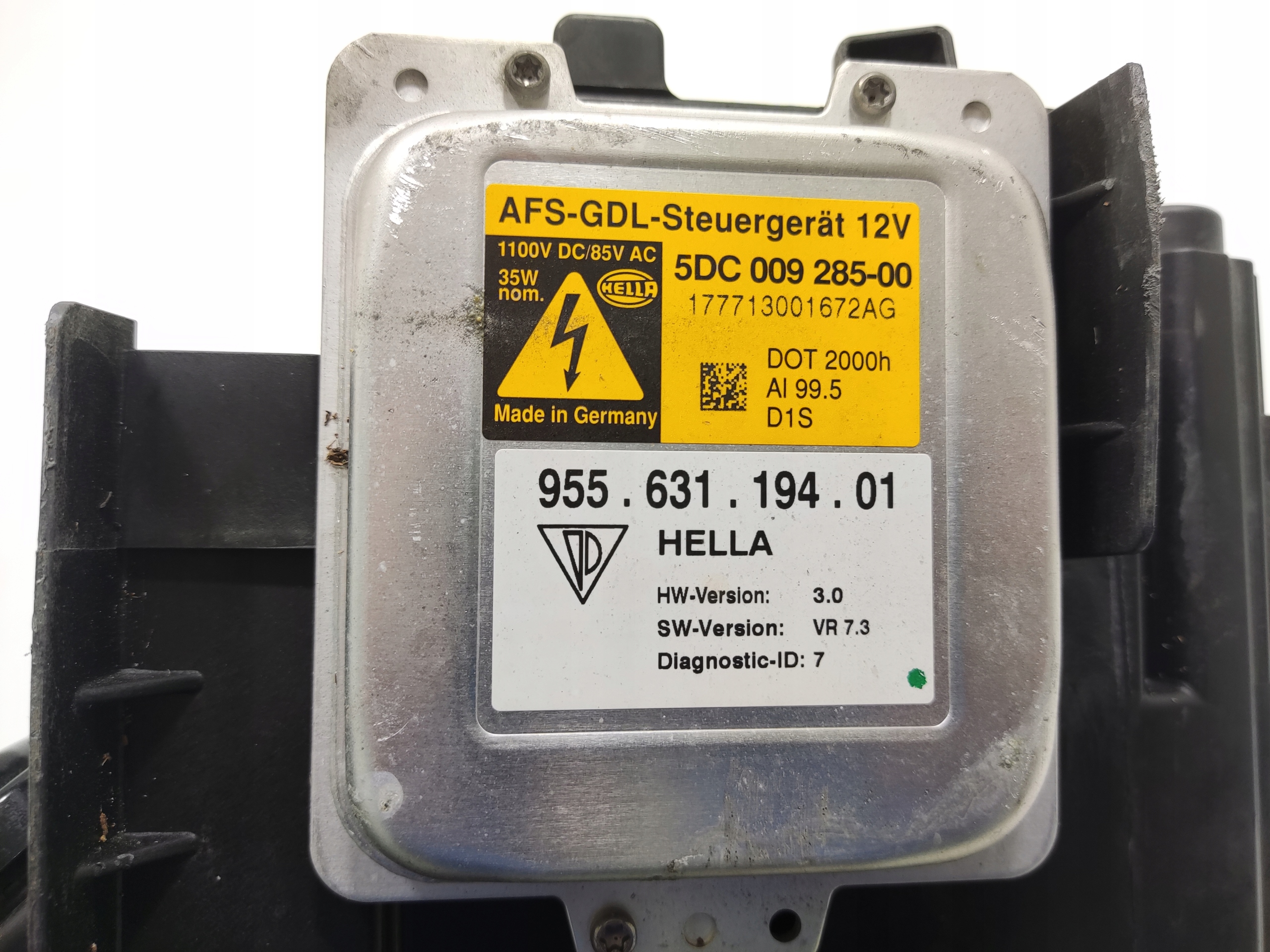 PRAVÉ PREDNÉ SVETLO XENON NATAČACI PORSCHE CAYENNE I 2007-2009 LIFT 7L5941032G