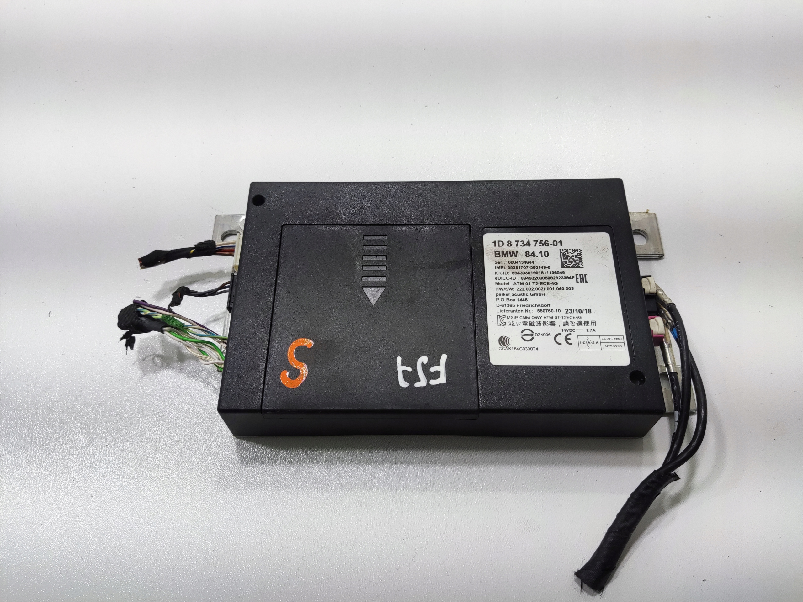 MODUL RIADIACA JEDNOTKA TELEMATIK MINI F55 F56 F57 2018-2021 8734756