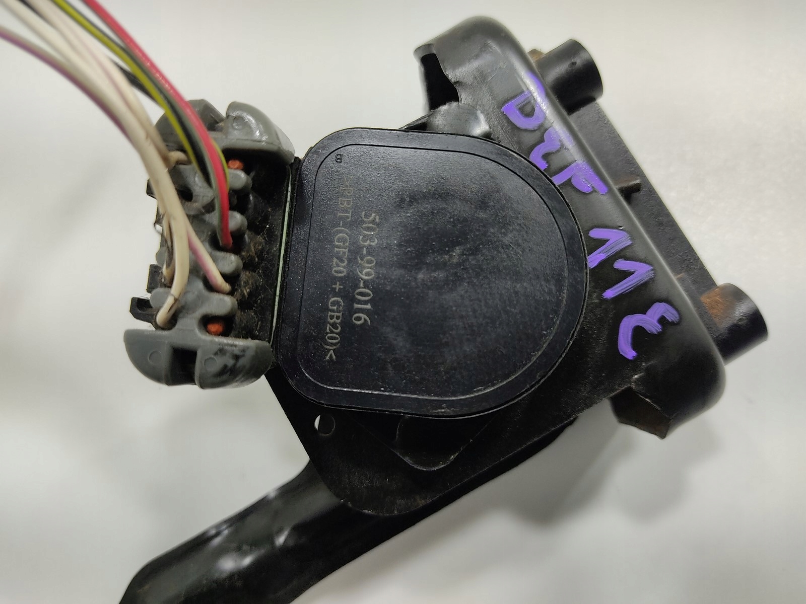 PLYNOVY PEDAL LAND ROVER DEFENDER 2.5 TD TD5 503-99-016 SLC-000010-PMA 1999-06