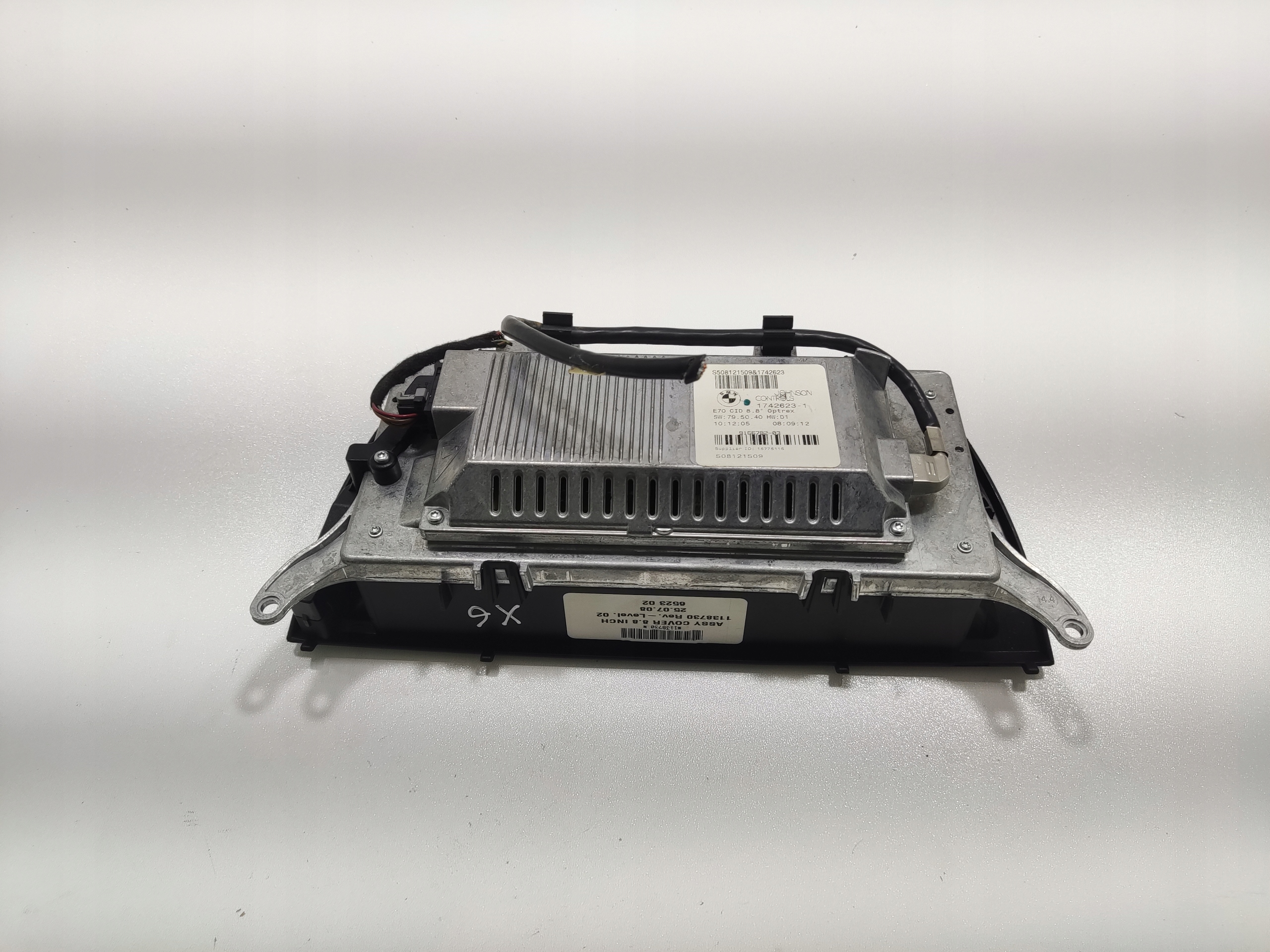 DISPLEJ RADIA NAVIGACIE BMW X6 E71 9166782 1742623 2007-2014