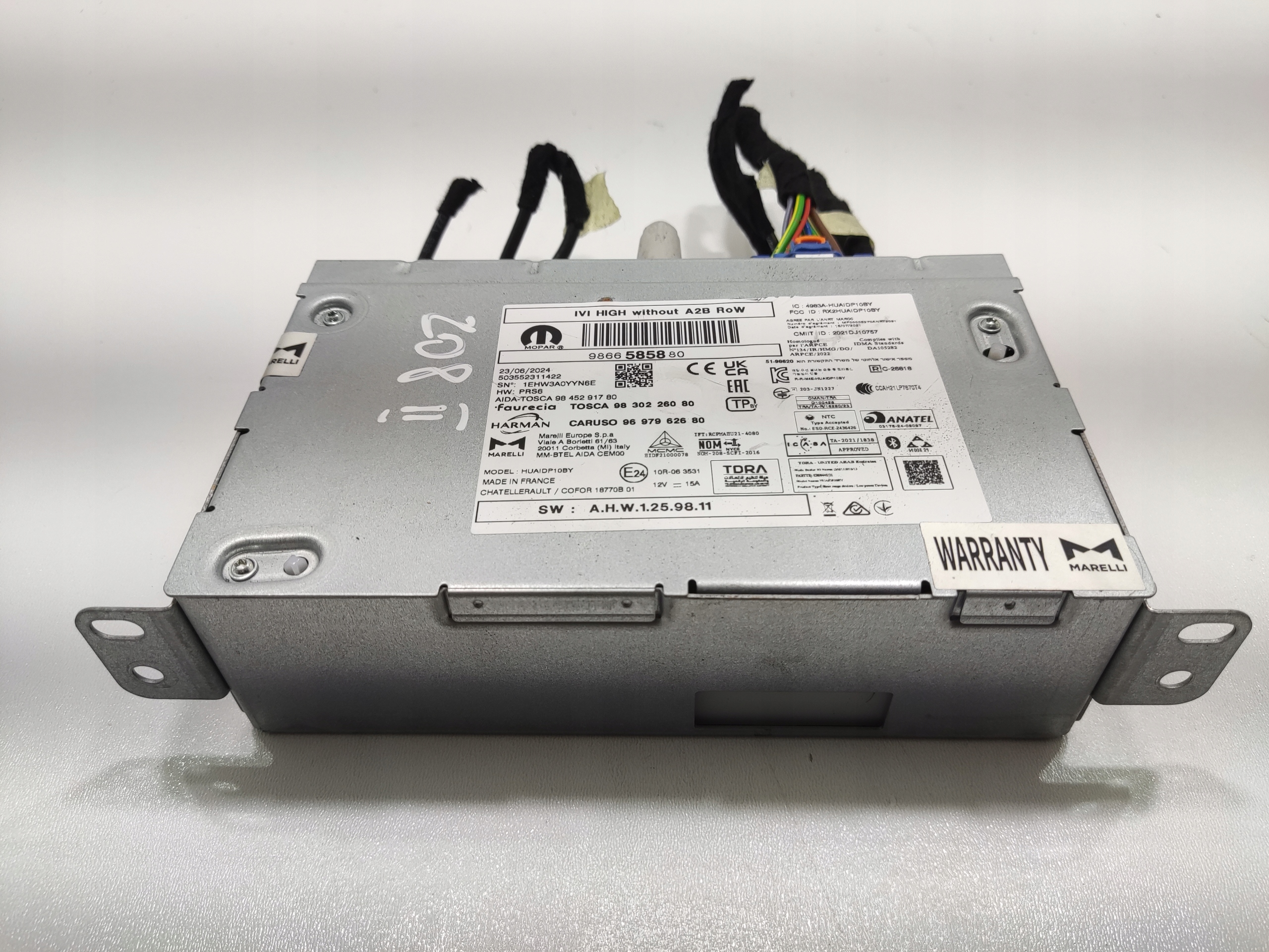RADIO ORIGINAL NAVIGACIA PEUGEOT 208 II 2024-2025 LIFT 9866585880