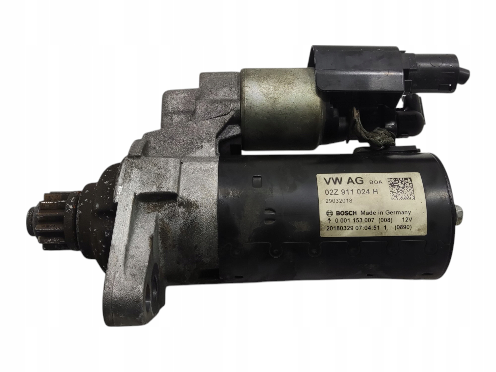 STARTER VOLKSWAGEN CADDY III IV 2K5 2.0 TDI 2015-2019 LIFT 02Z911024H