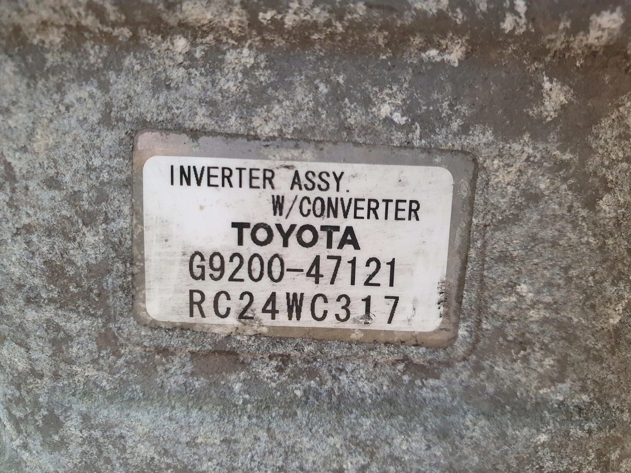 TOYOTA PRIUS II MENIČ PREVODNÍK G9200-47121