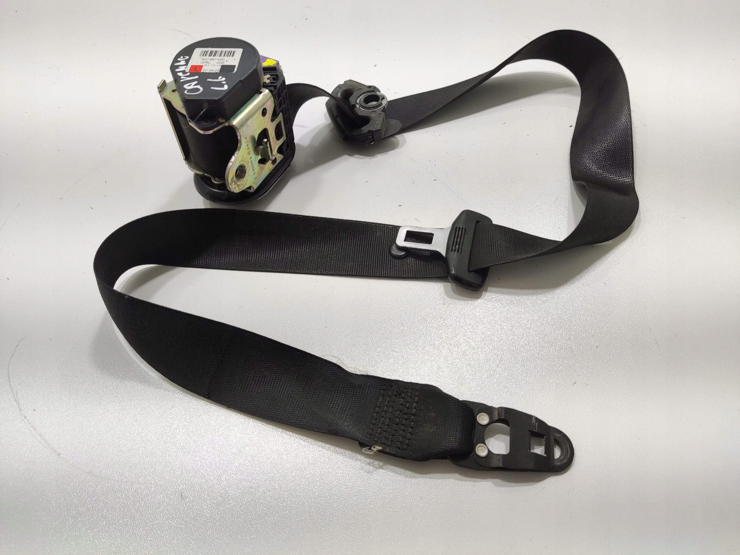 LAVY PREDNY BEZPECNOSTNY PÁS PORSCHE CAYENNE I 2007-2009 LIFT 7L5857705