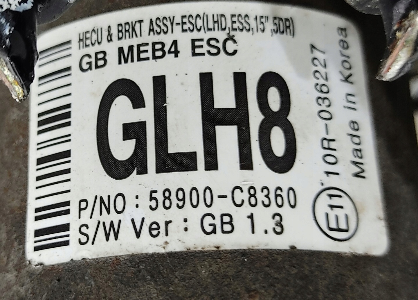 KOCKA ABS HYUNDAI I20 II 58900-C8360 58920-C8360