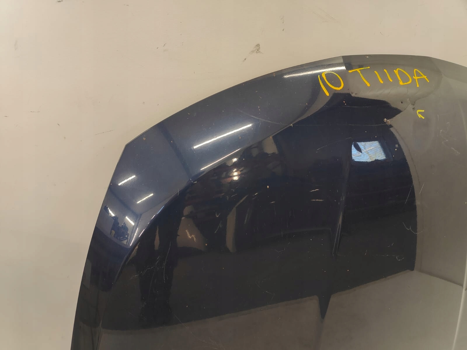 Nissan tiida 04-12 PREDNÁ KAPOTA TMAVOMODRÁ