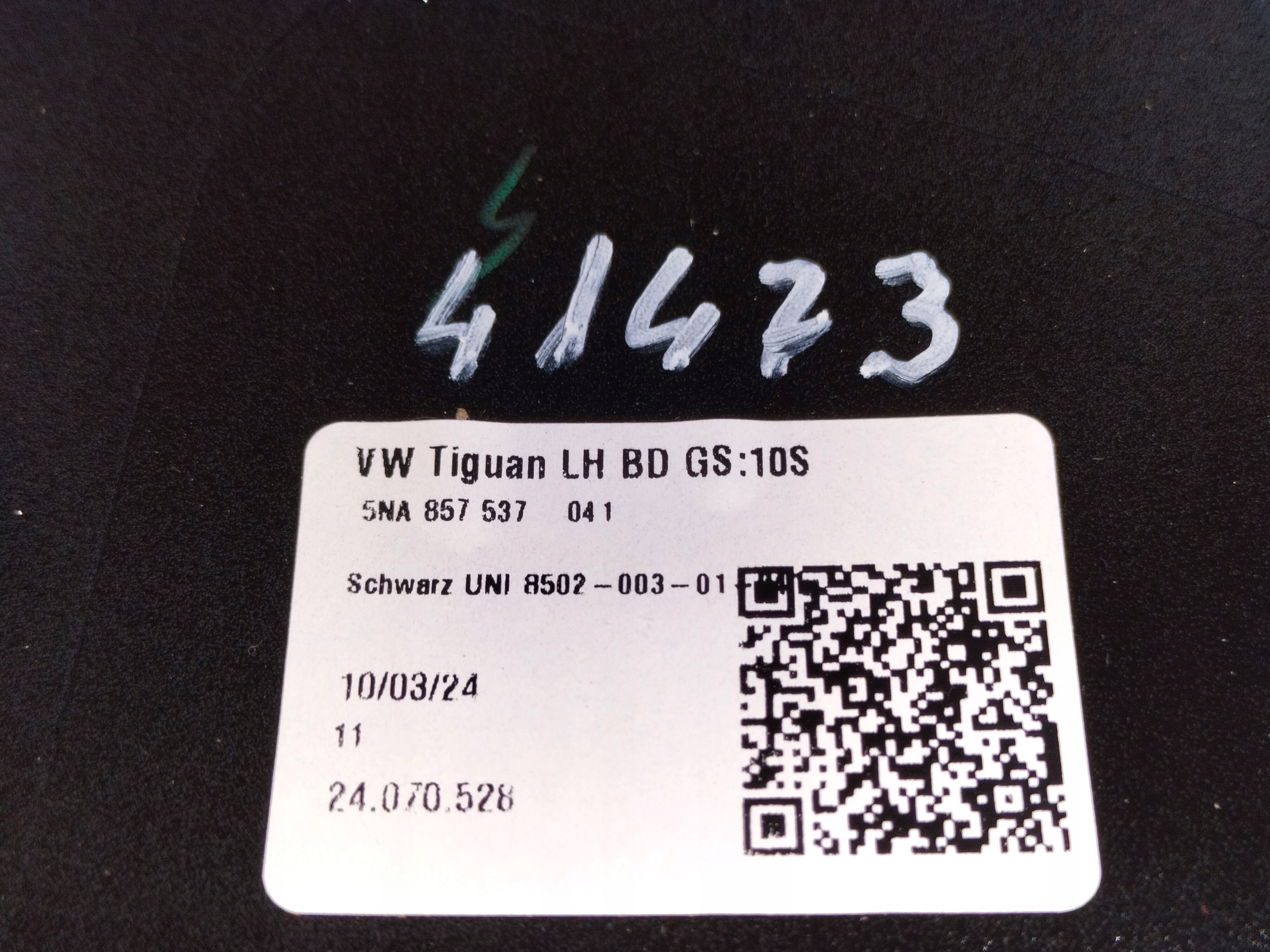 OBAL KRYT ĽAVÉHO ZRKADLA VW TIGUAN II 16-