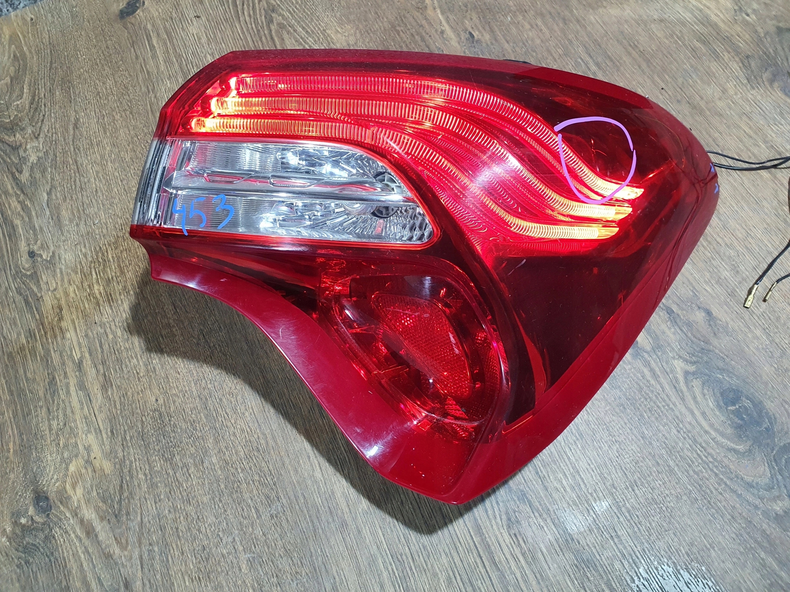 CITROEN DS5 PRAVE ZADNE SVETLO