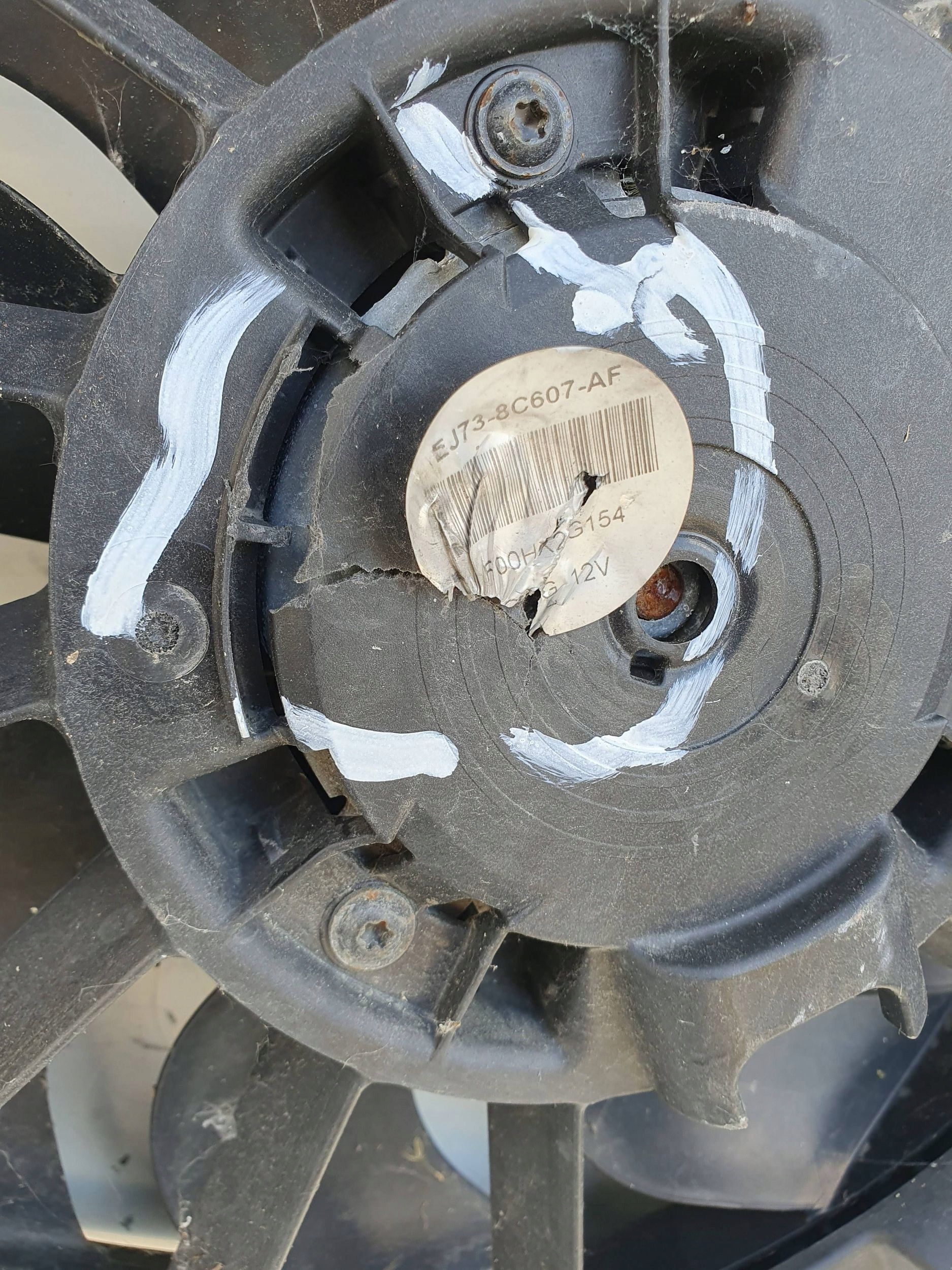 Ford Kuga II 2.0 tdci 3135103884 VENTILATOR CHLADICA