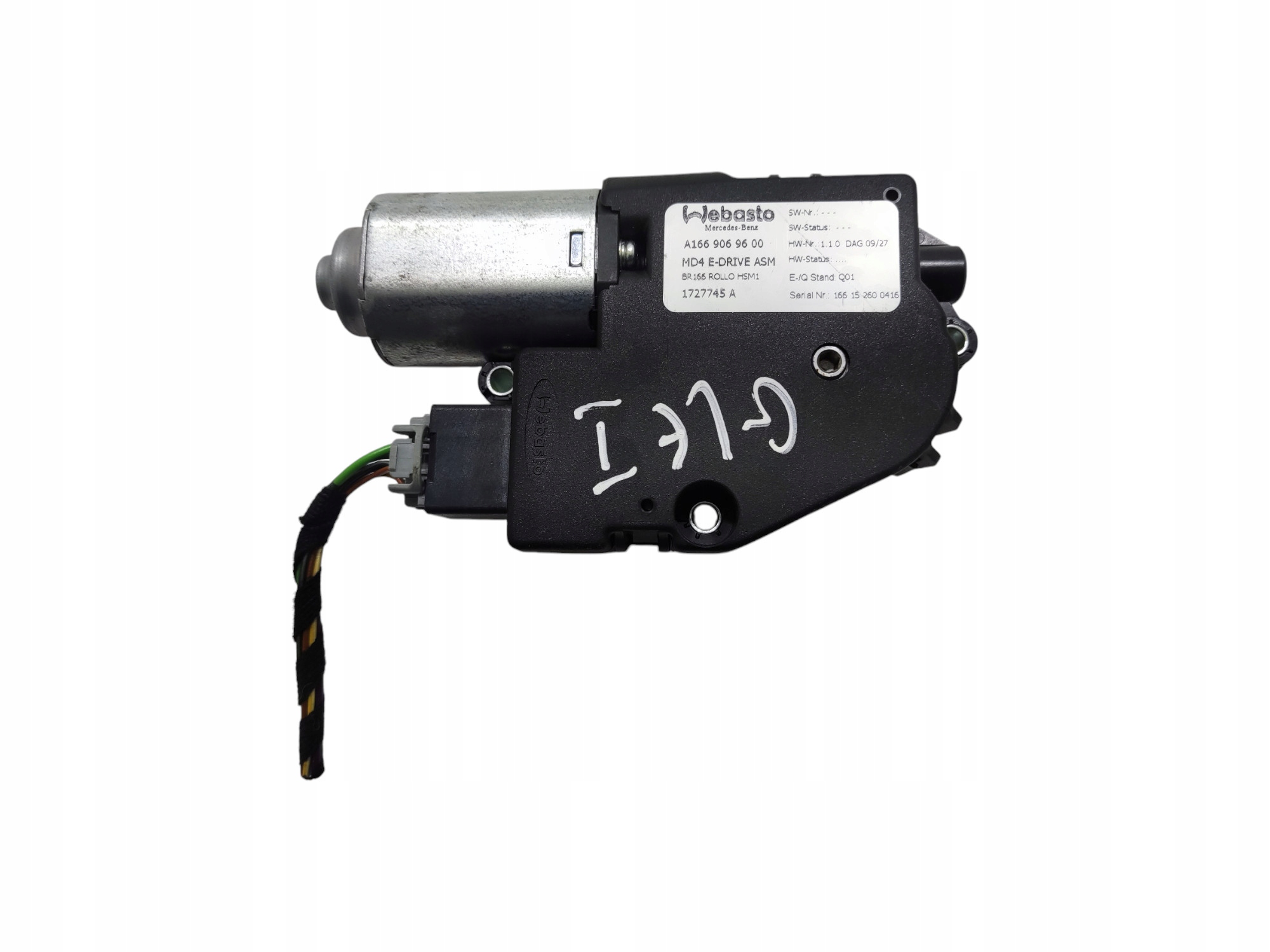 MOTORČEK OVLÁDANIA STREŠNÉHO OKNA MERCEDES GLE I W166 166 A1669069600 2015-2019
