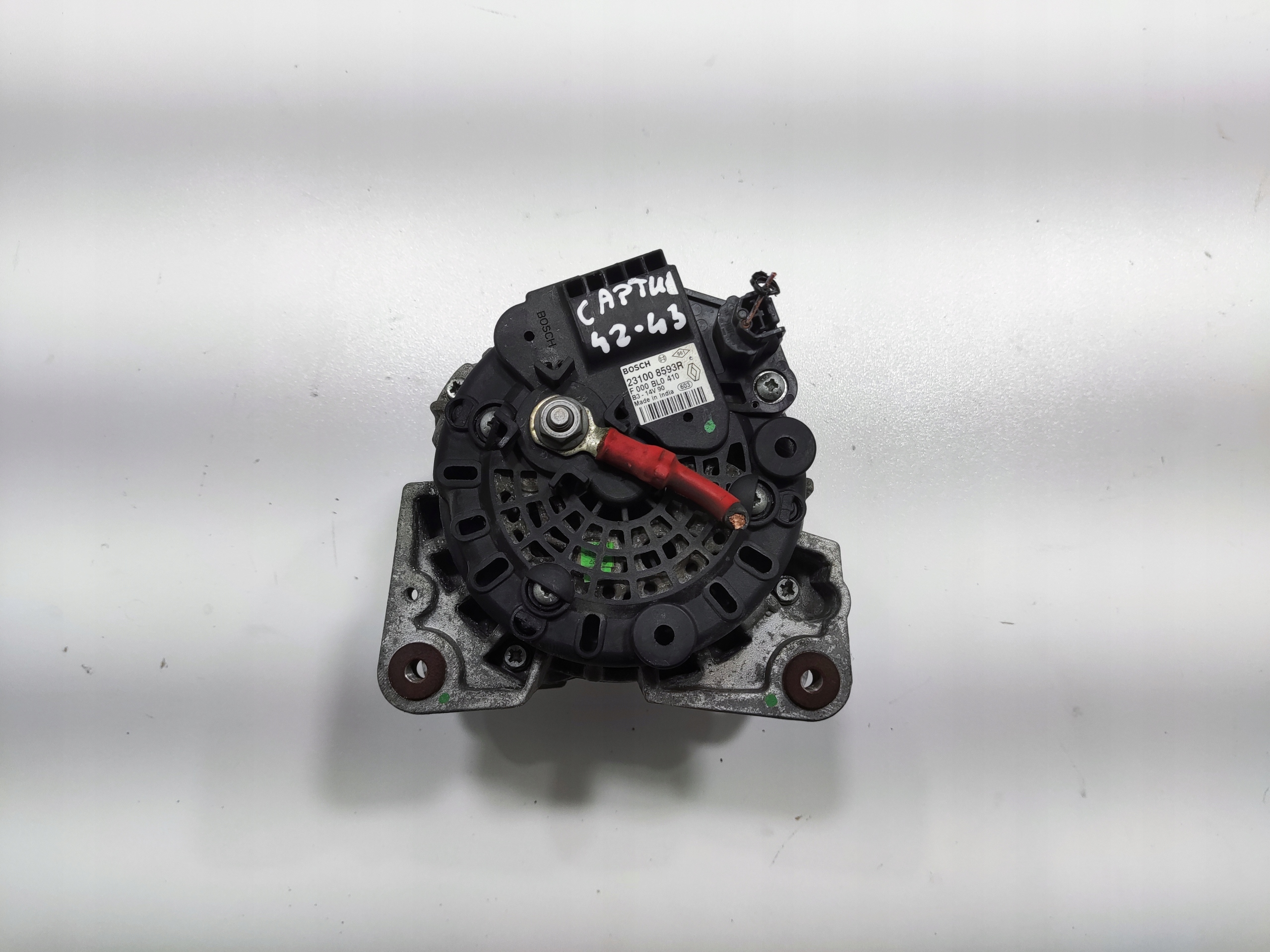 ALTERNÁTOR RENAULT CAPTUR I 0.9 TCE 231008593R 2013-2016