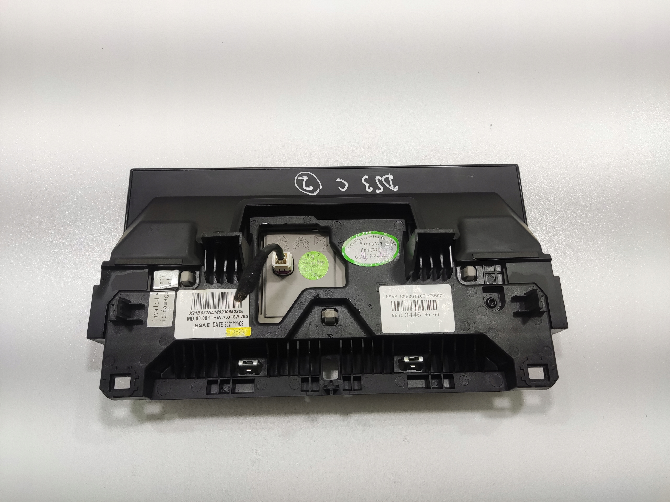 DISPLEJ RADIA NAVIGACIE CITROEN DS3 DS 3 CROSSBACK 9841344680 19-