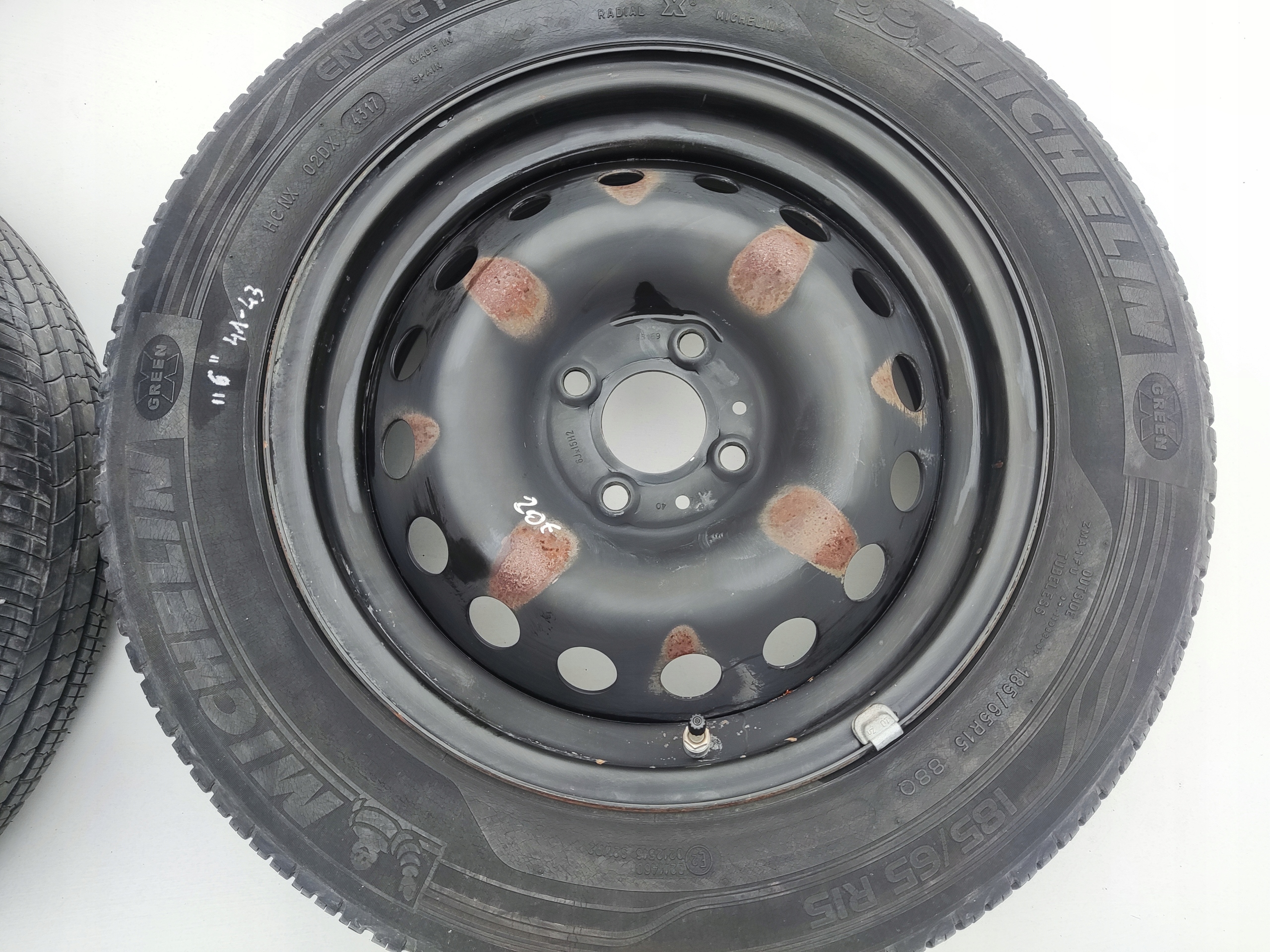 KOŁA PNEUMATIKY MICHELIN LETNIE KOLESA PLECHOVE DISKY 15 RENAULT ZOE I 15 ET40 4×100