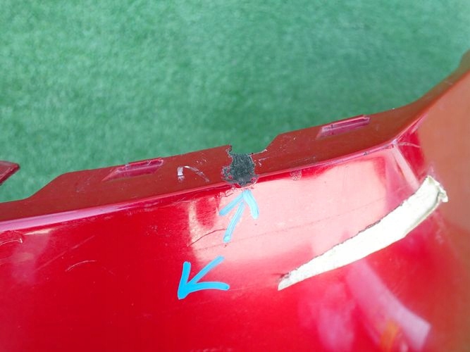 TOYOTA RAV 4 RAV4 18- PRAVÝ ROH ZADNÉHO NÁRAZNÍKA