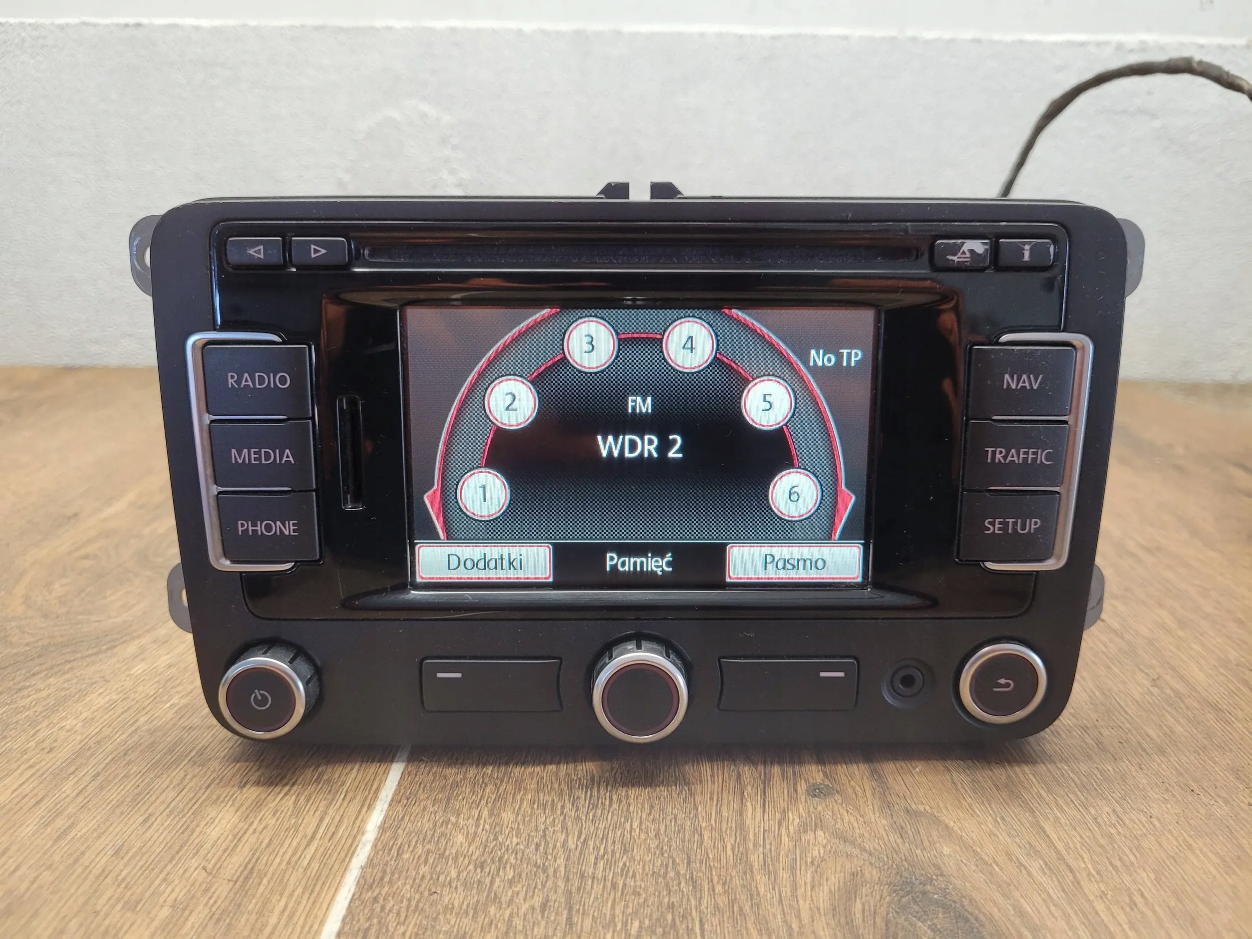 Volkswagen Sharan PASSAT 3C0035279M RADIO NAVIGACIA RNS315