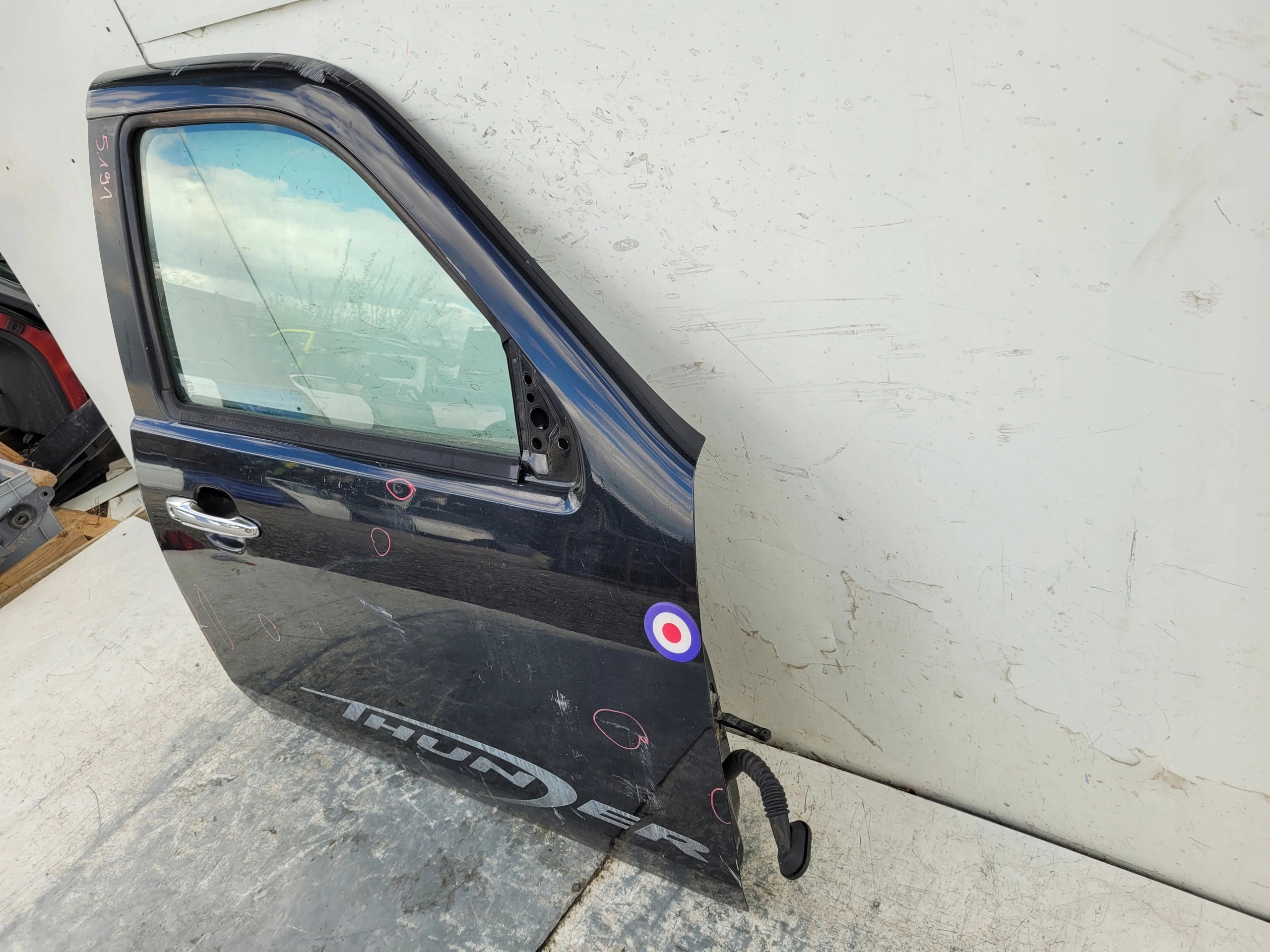 FORD RANGER II 06-011 DVERE PREDNÉ PRAVÉ