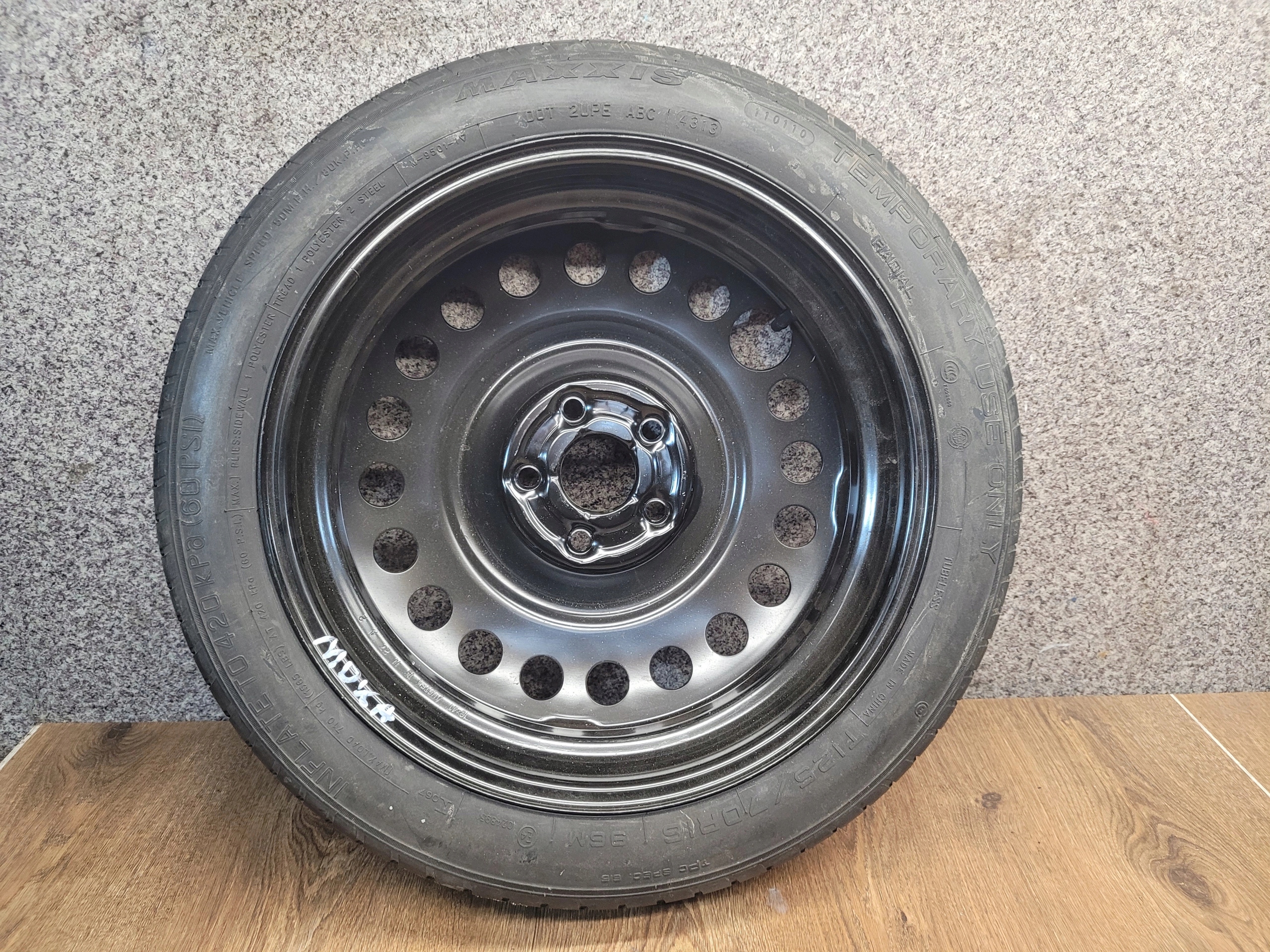 Astra J K Mokka REZERVA DOJAZDOVE KOLESO 5×105