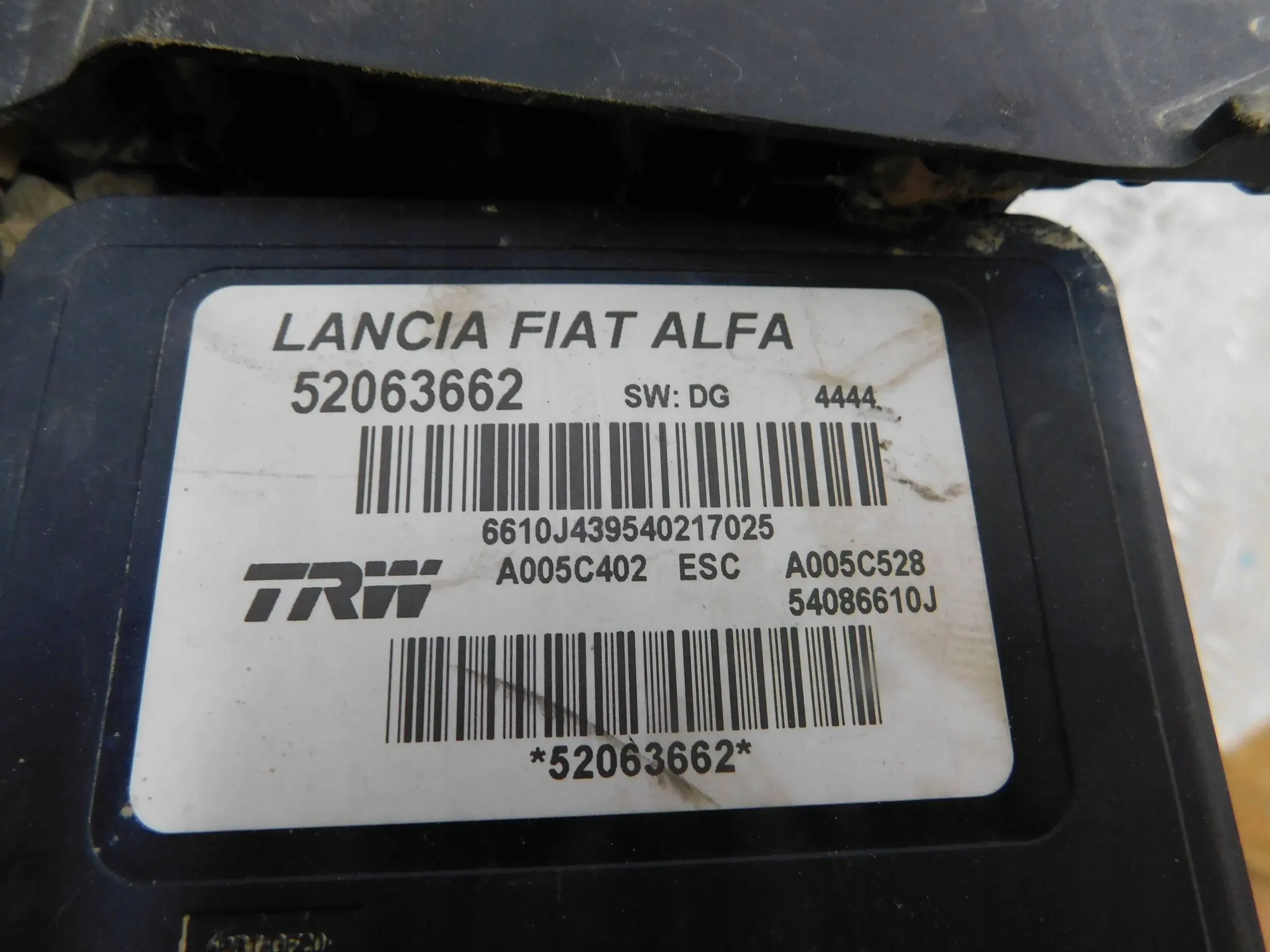 KOCKA ABS FIAT 500L 52063662