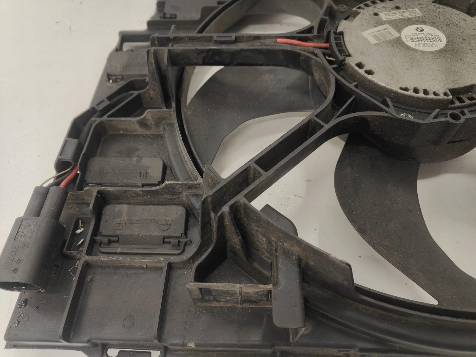 BMW E60 n47 07-10 oe 7726010401 VENTILATOR CHLADICA