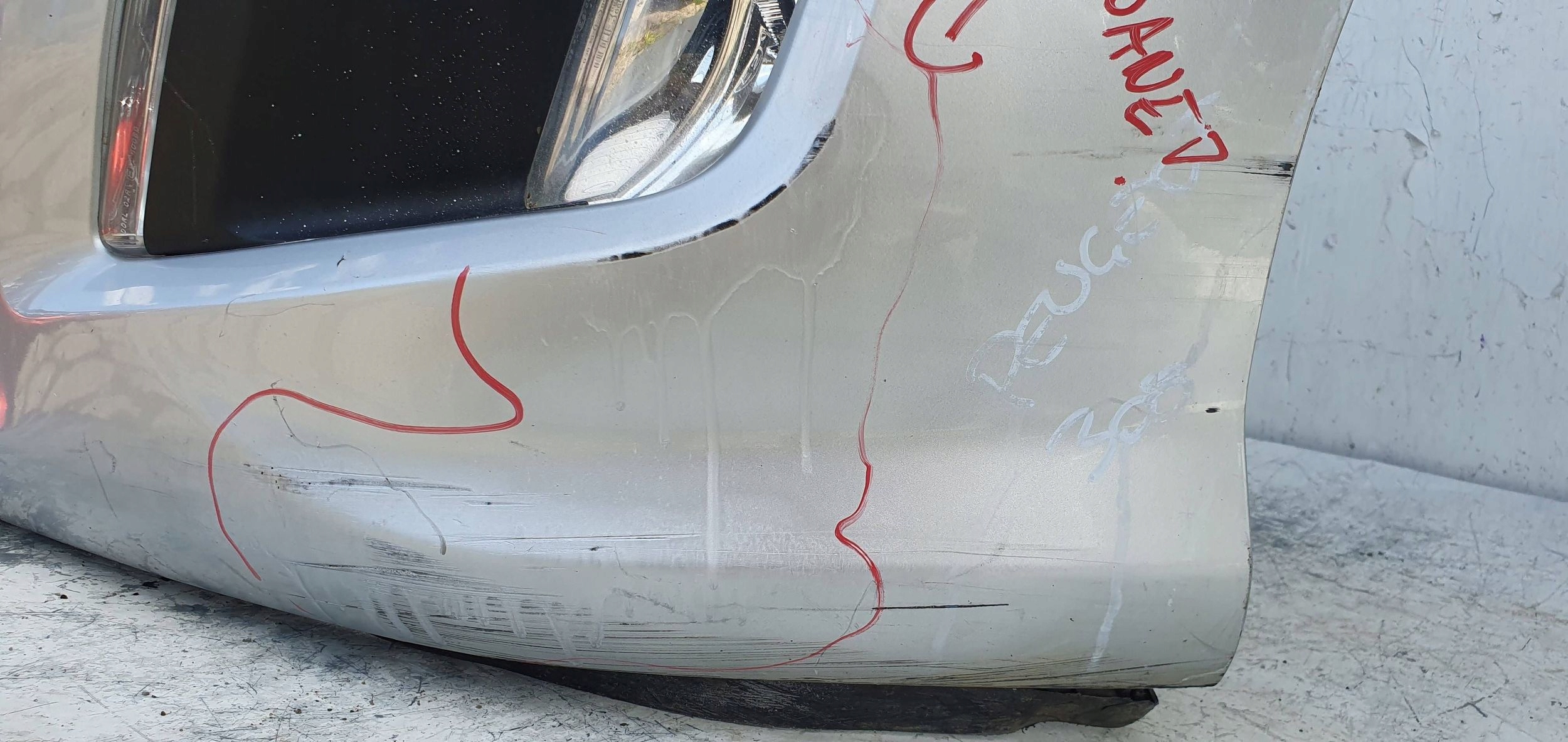 Peugeot 308 T7 LIFT LED PREDNÝ NÁRAZNÍK