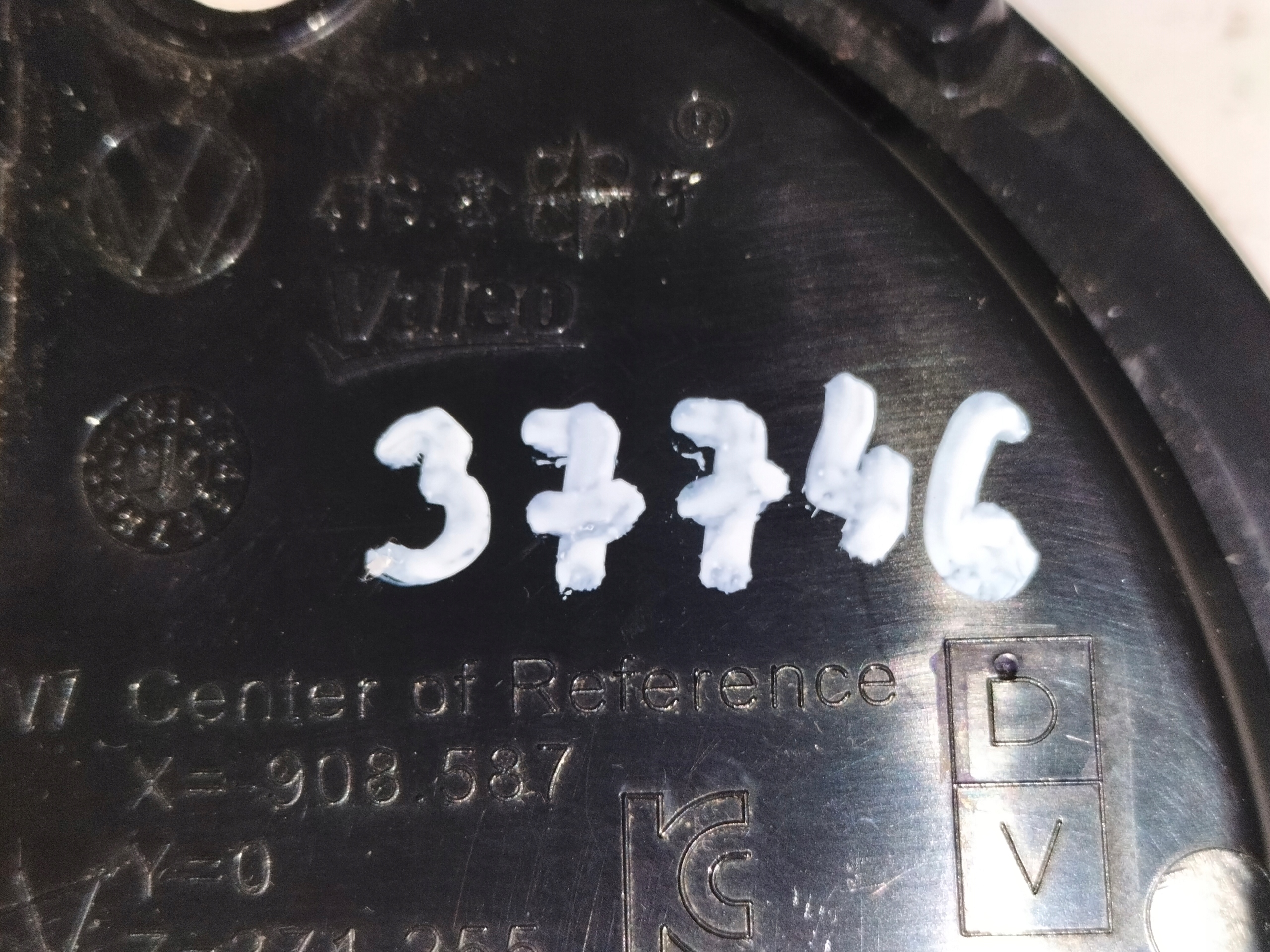 PREDNÝ ZNAK EMBLEM LOGO VW GOLF 8 VIII 20- LIFT 24-