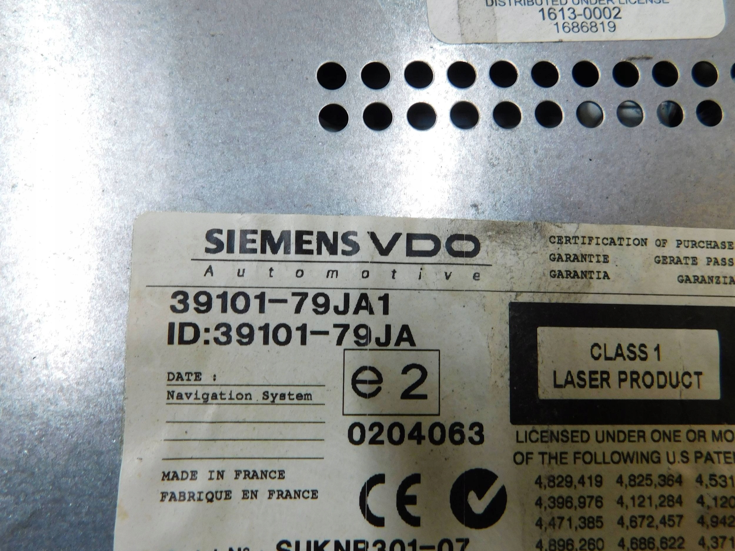 RADIO FIAT SEDICI 39101-79JA1