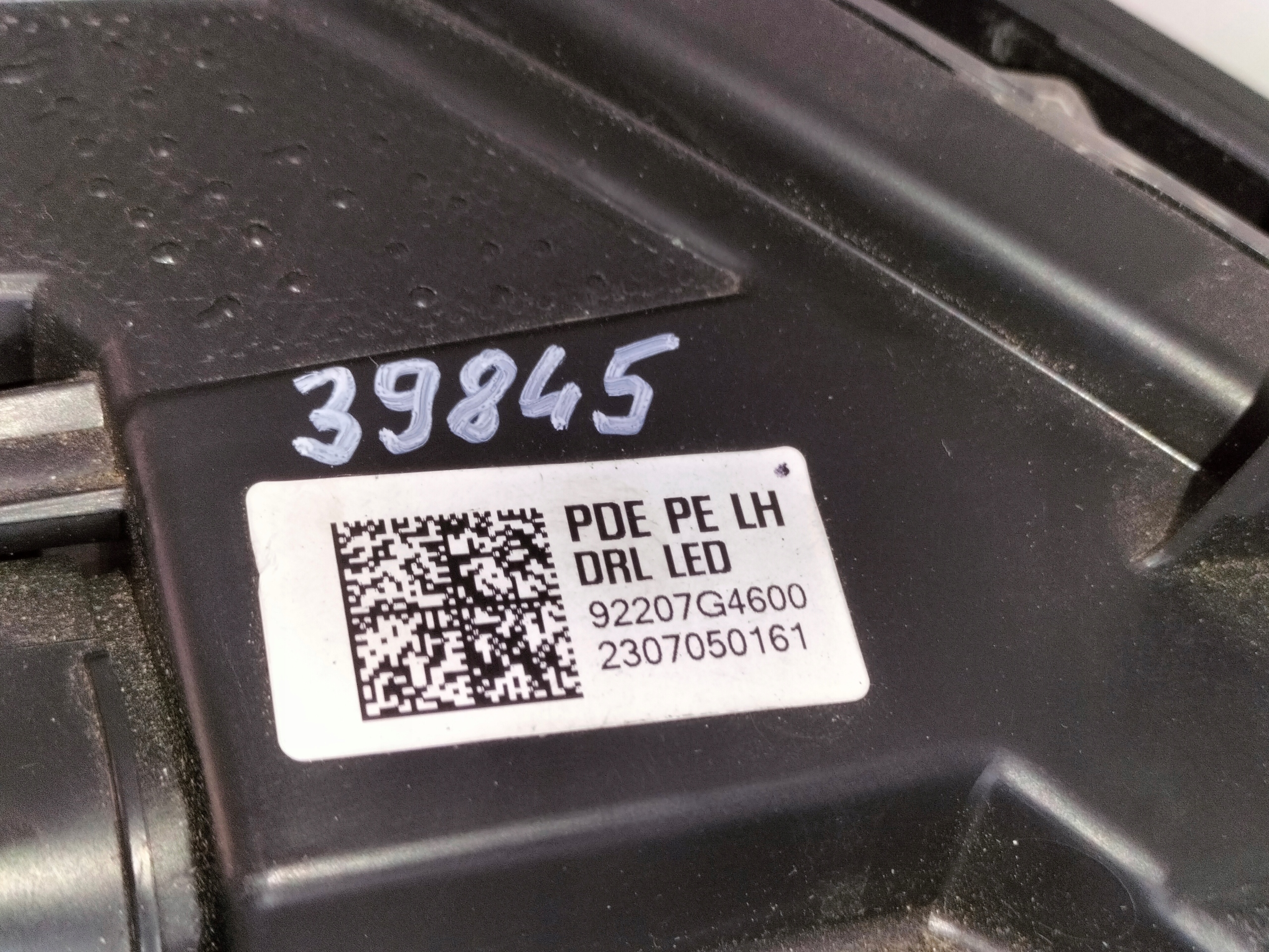 HMLOVKA SVETLO DRL MRIEŽKA LIŠTA LAVY HYUNDAI I30 III LIFT 20-